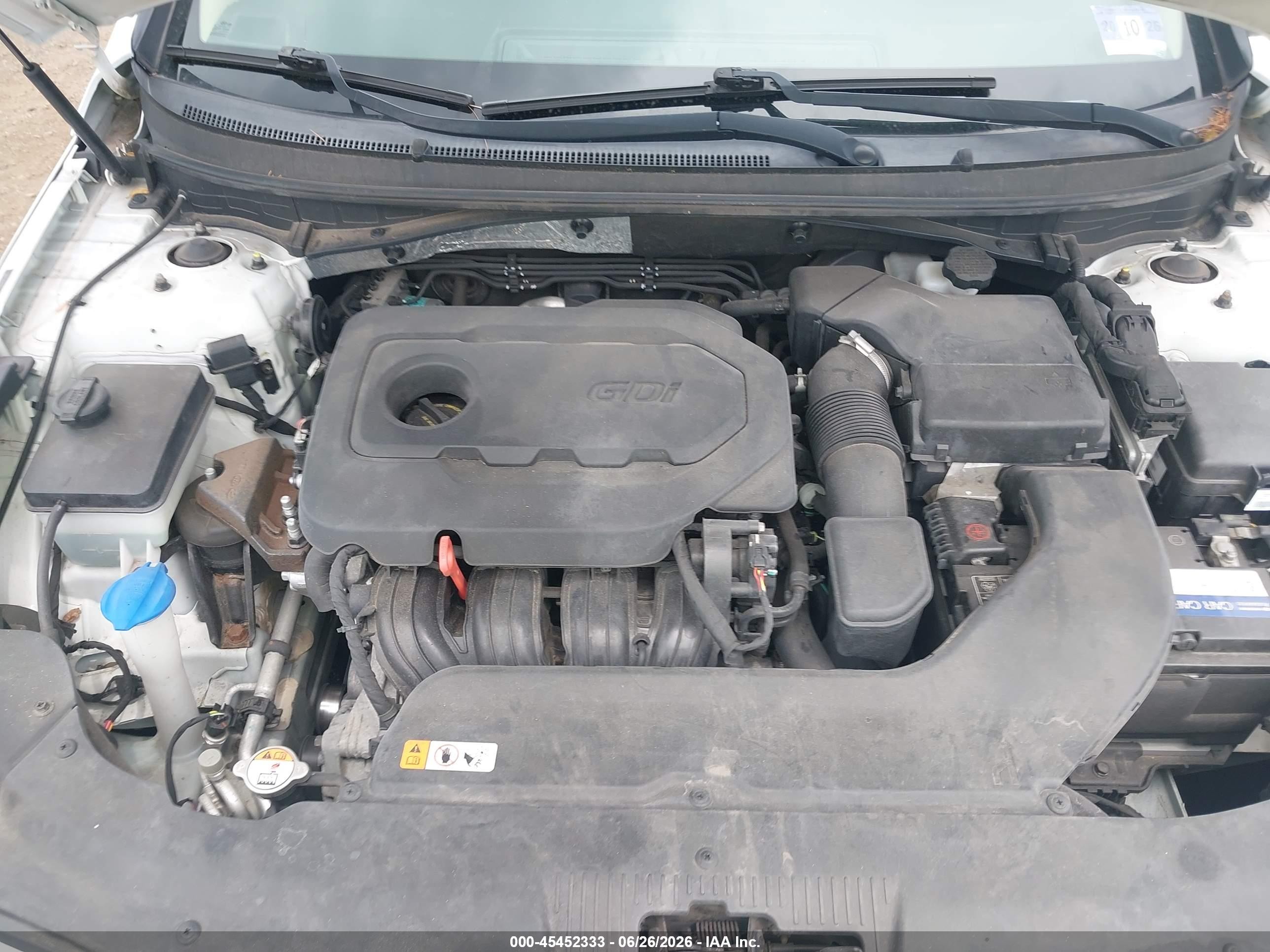 2015 Hyundai Sonata Se White vin: 5NPE24AF0FH231258
