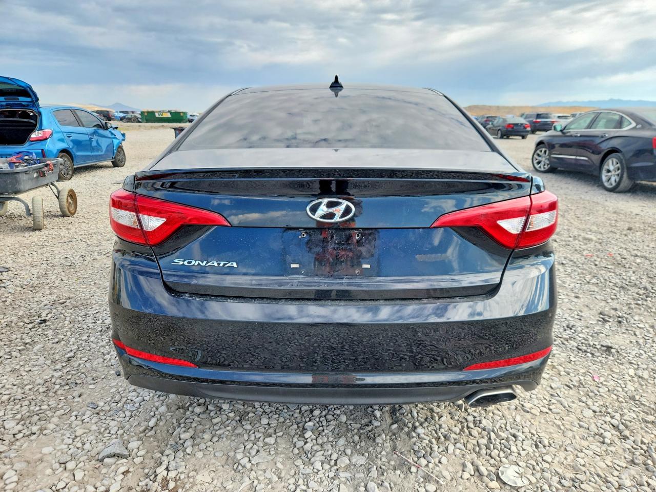 2015 Hyundai Sonata Se Black vin: 5NPE24AF0FH231728
