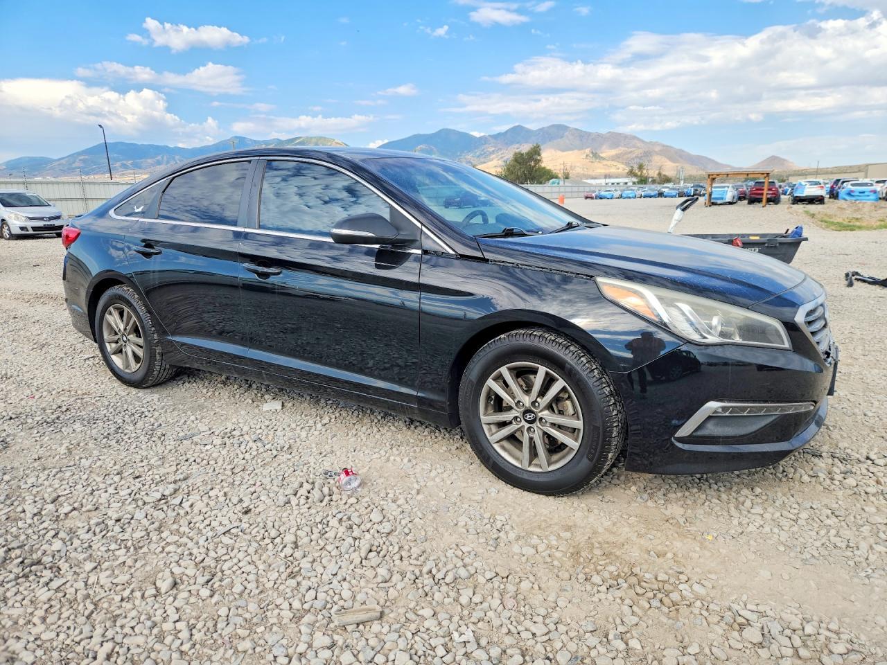 2015 Hyundai Sonata Se Black vin: 5NPE24AF0FH231728