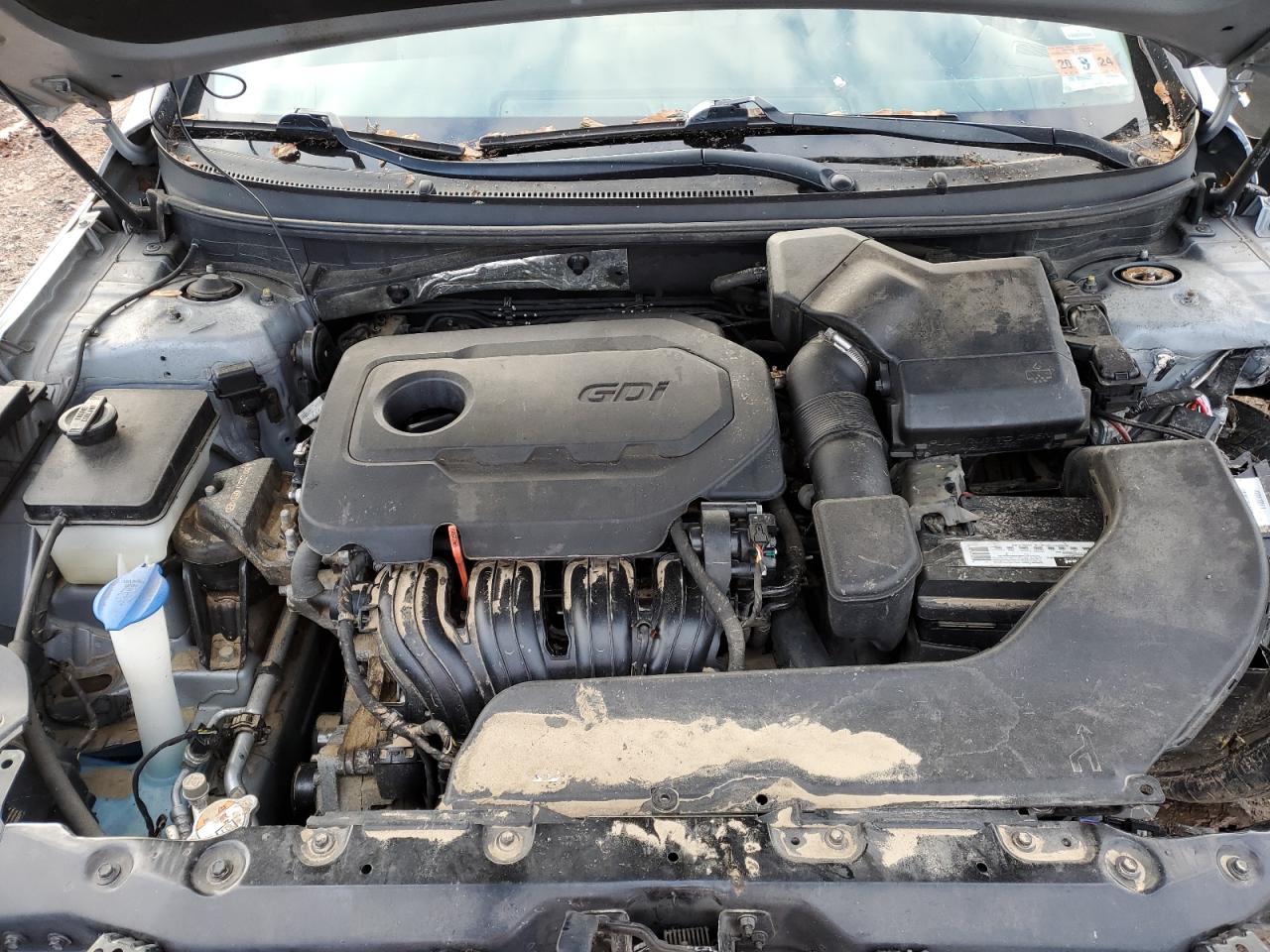 2015 Hyundai Sonata Se Gray vin: 5NPE24AF0FH249596