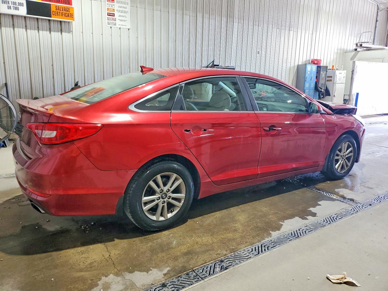 2015 Hyundai Sonata Se Maroon vin: 5NPE24AF0FH253535