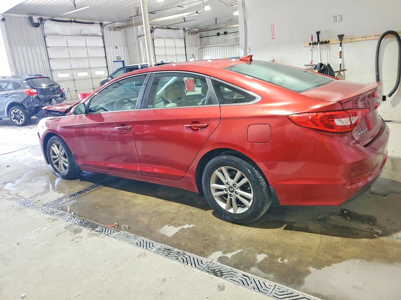 2015 Hyundai Sonata Se Maroon vin: 5NPE24AF0FH253535