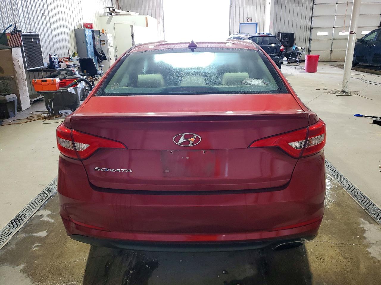 2015 Hyundai Sonata Se Maroon vin: 5NPE24AF0FH253535
