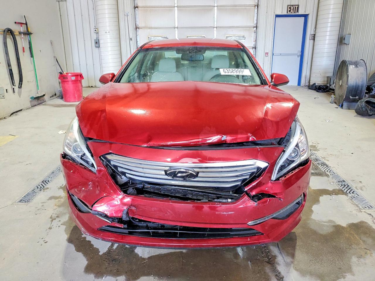 2015 Hyundai Sonata Se Maroon vin: 5NPE24AF0FH253535