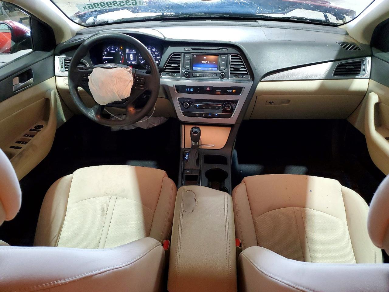 2015 Hyundai Sonata Se Maroon vin: 5NPE24AF0FH253535