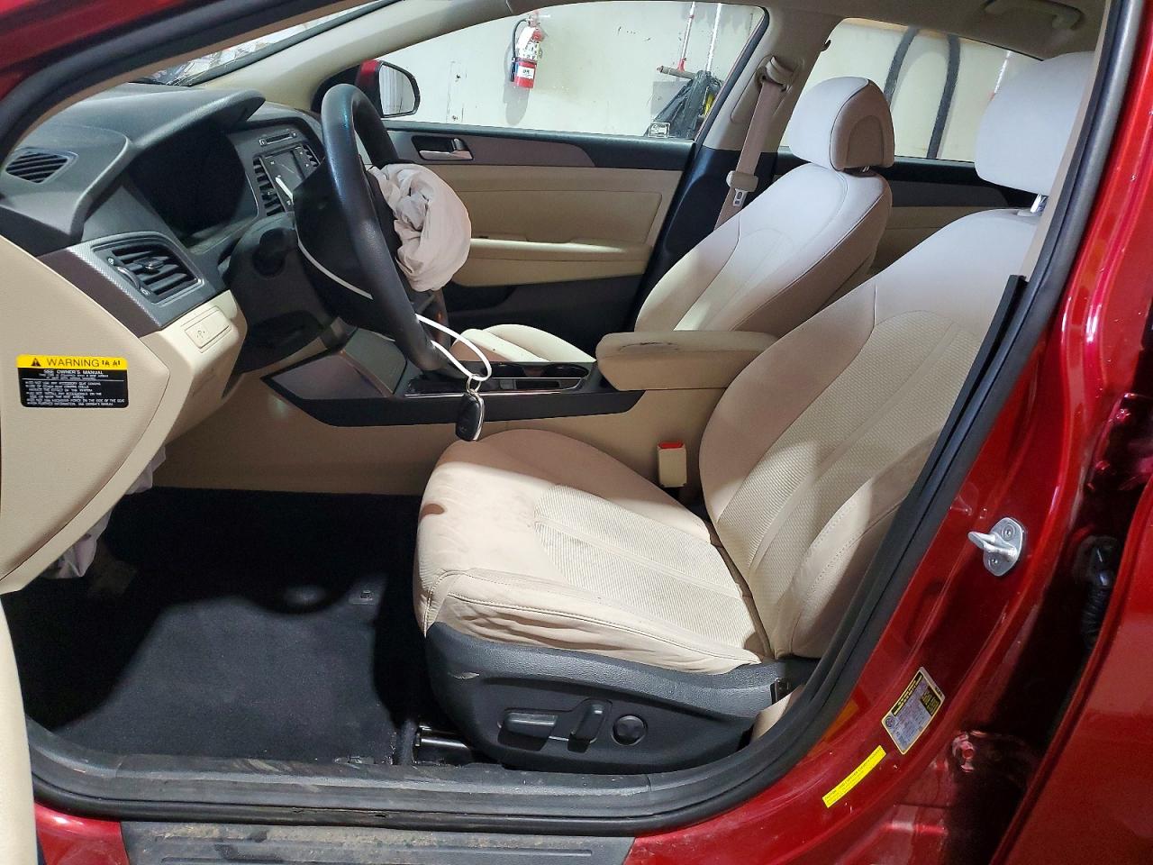 2015 Hyundai Sonata Se Maroon vin: 5NPE24AF0FH253535