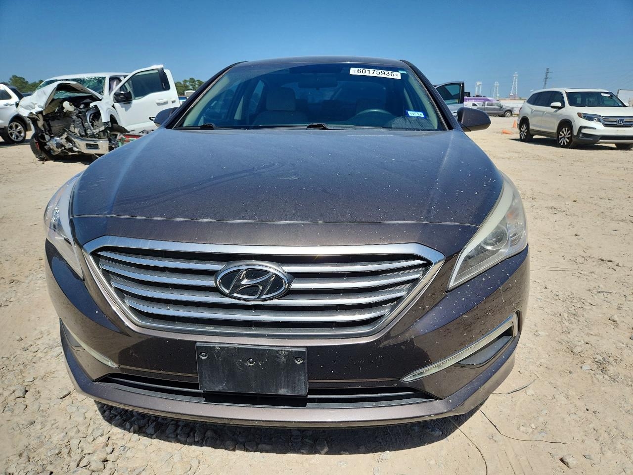 2015 Hyundai Sonata Se Brown vin: 5NPE24AF0FH254345