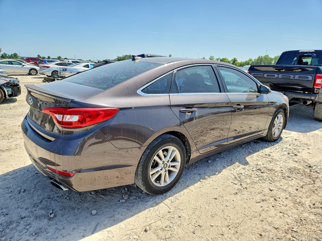 2015 Hyundai Sonata Se Brown vin: 5NPE24AF0FH254345
