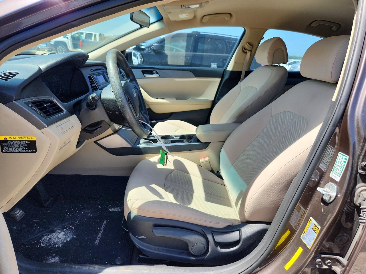 2015 Hyundai Sonata Se Brown vin: 5NPE24AF0FH254345