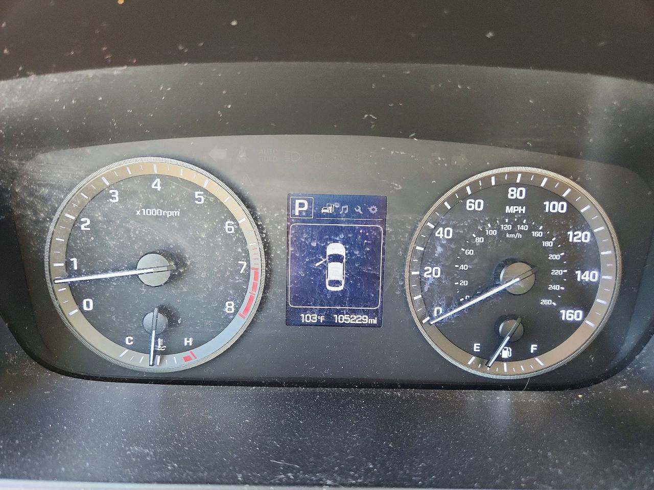 2015 Hyundai Sonata Se Brown vin: 5NPE24AF0FH254345