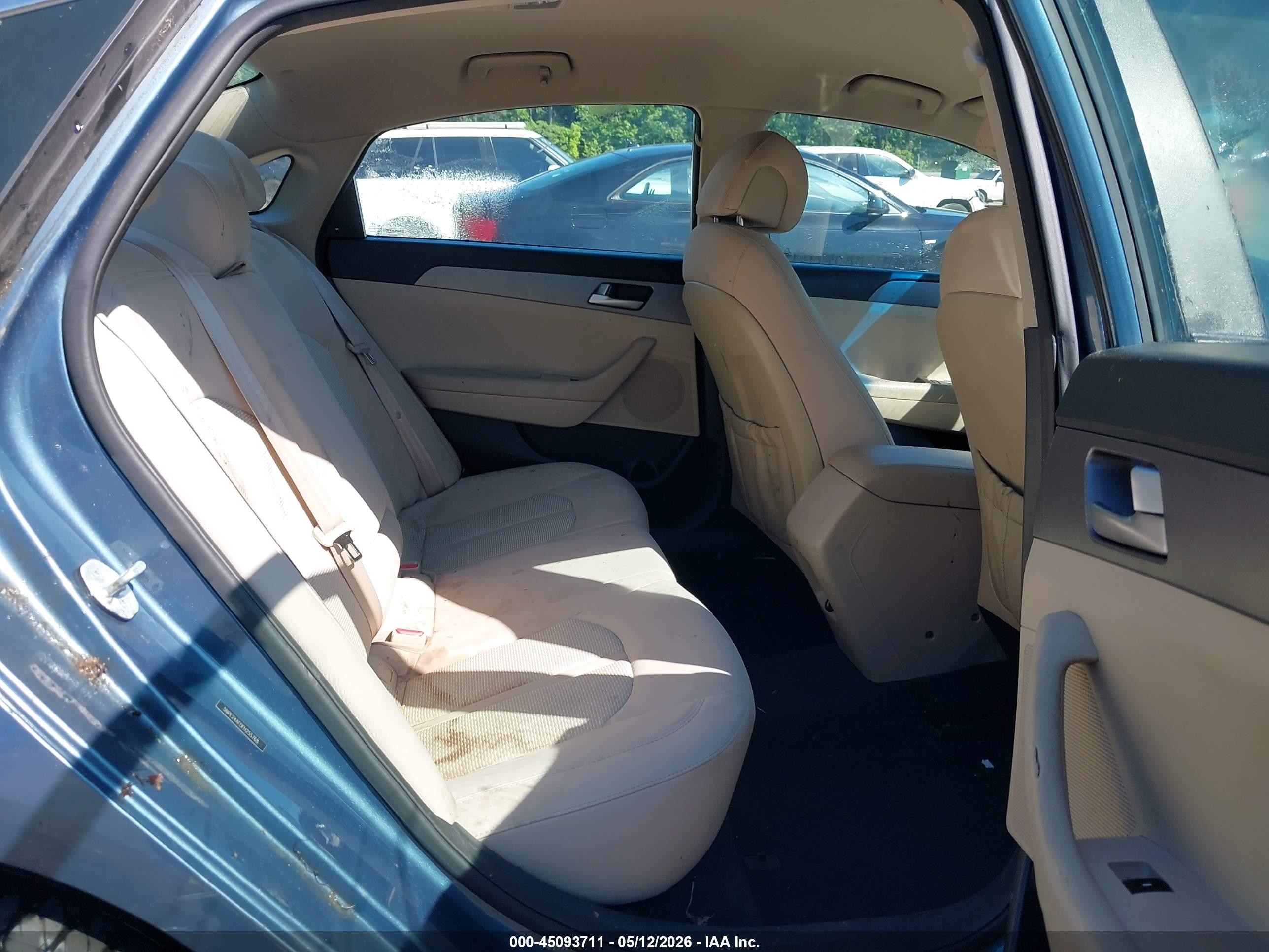 2015 Hyundai Sonata Se Blue vin: 5NPE24AF0FH255768
