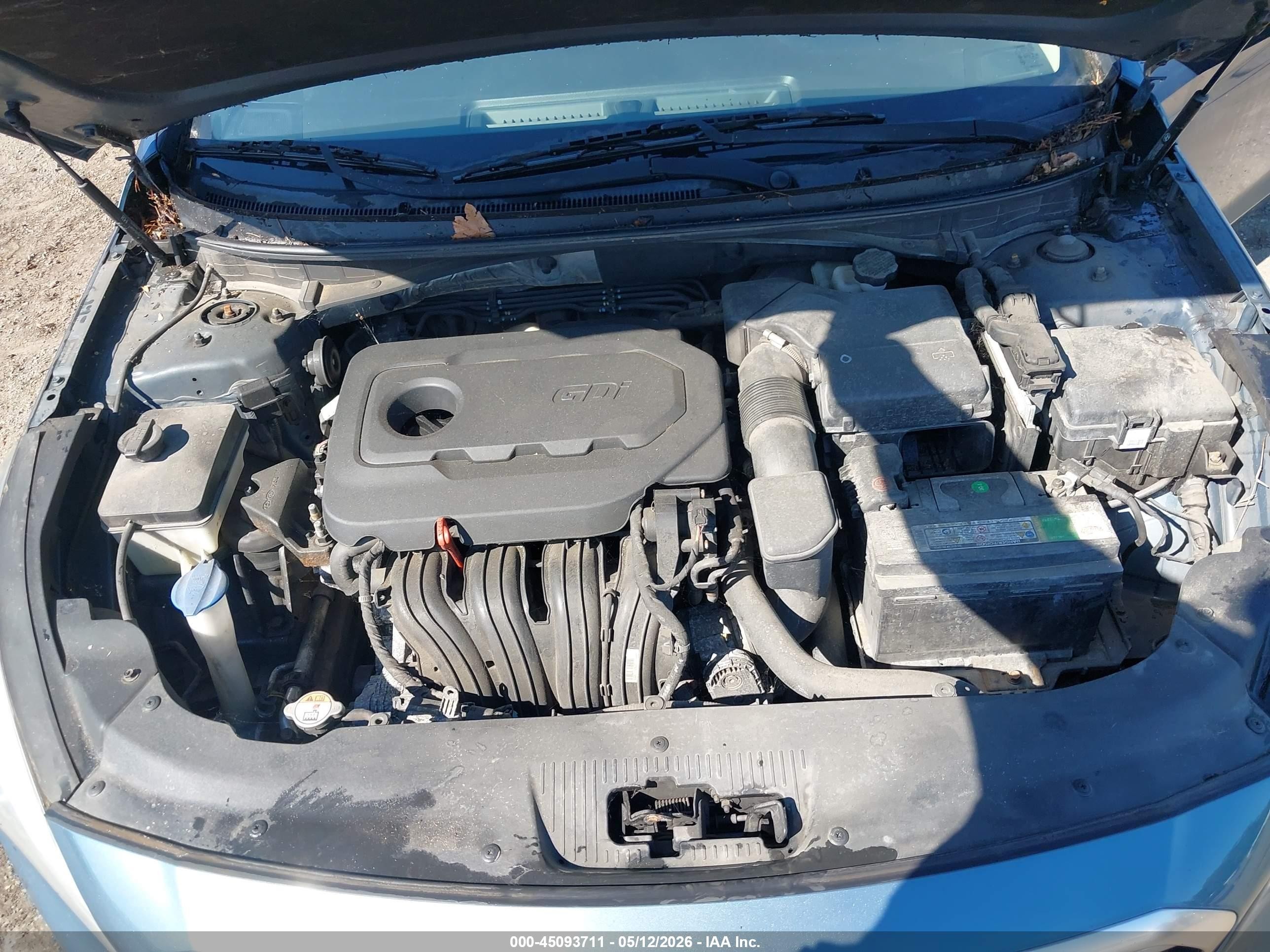 2015 Hyundai Sonata Se Blue vin: 5NPE24AF0FH255768