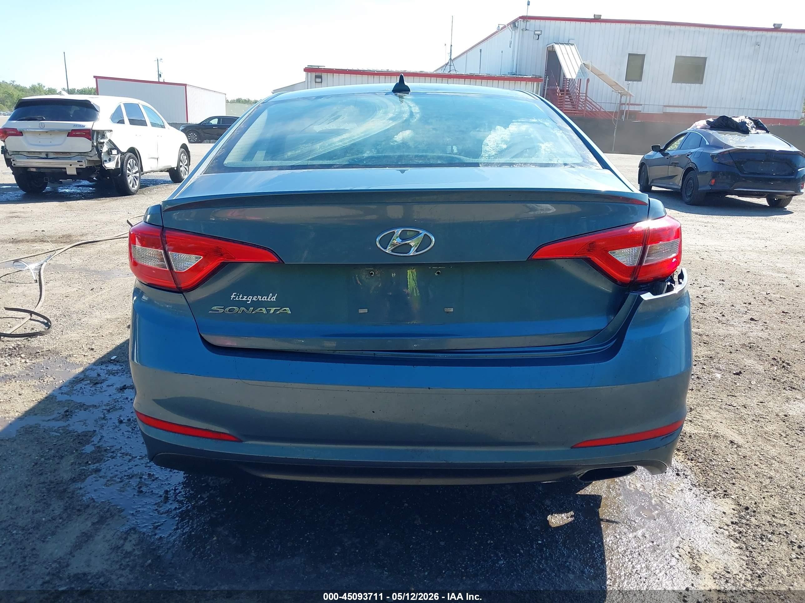 2015 Hyundai Sonata Se Blue vin: 5NPE24AF0FH255768