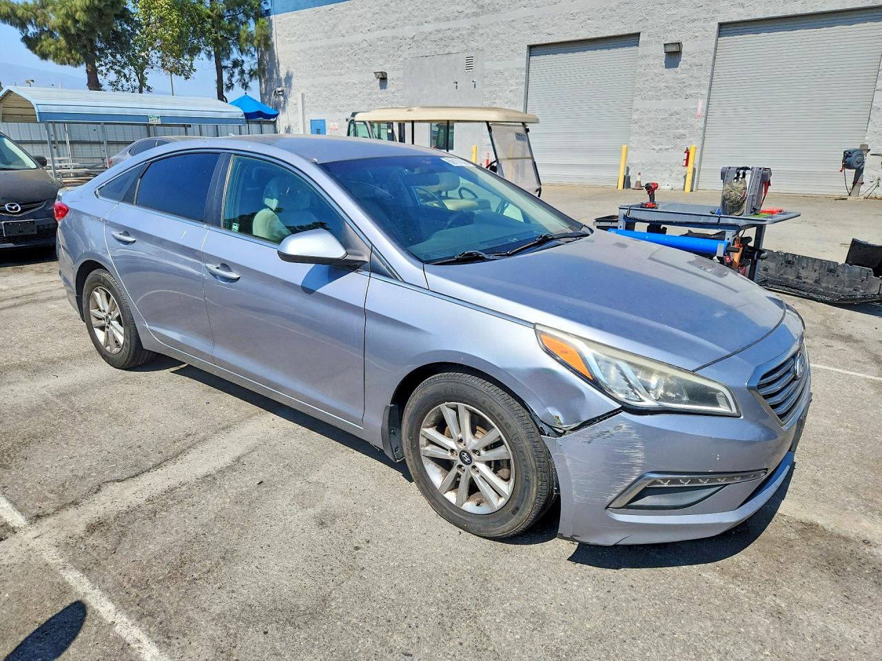 2015 Hyundai Sonata Se Silver vin: 5NPE24AF0FH258234