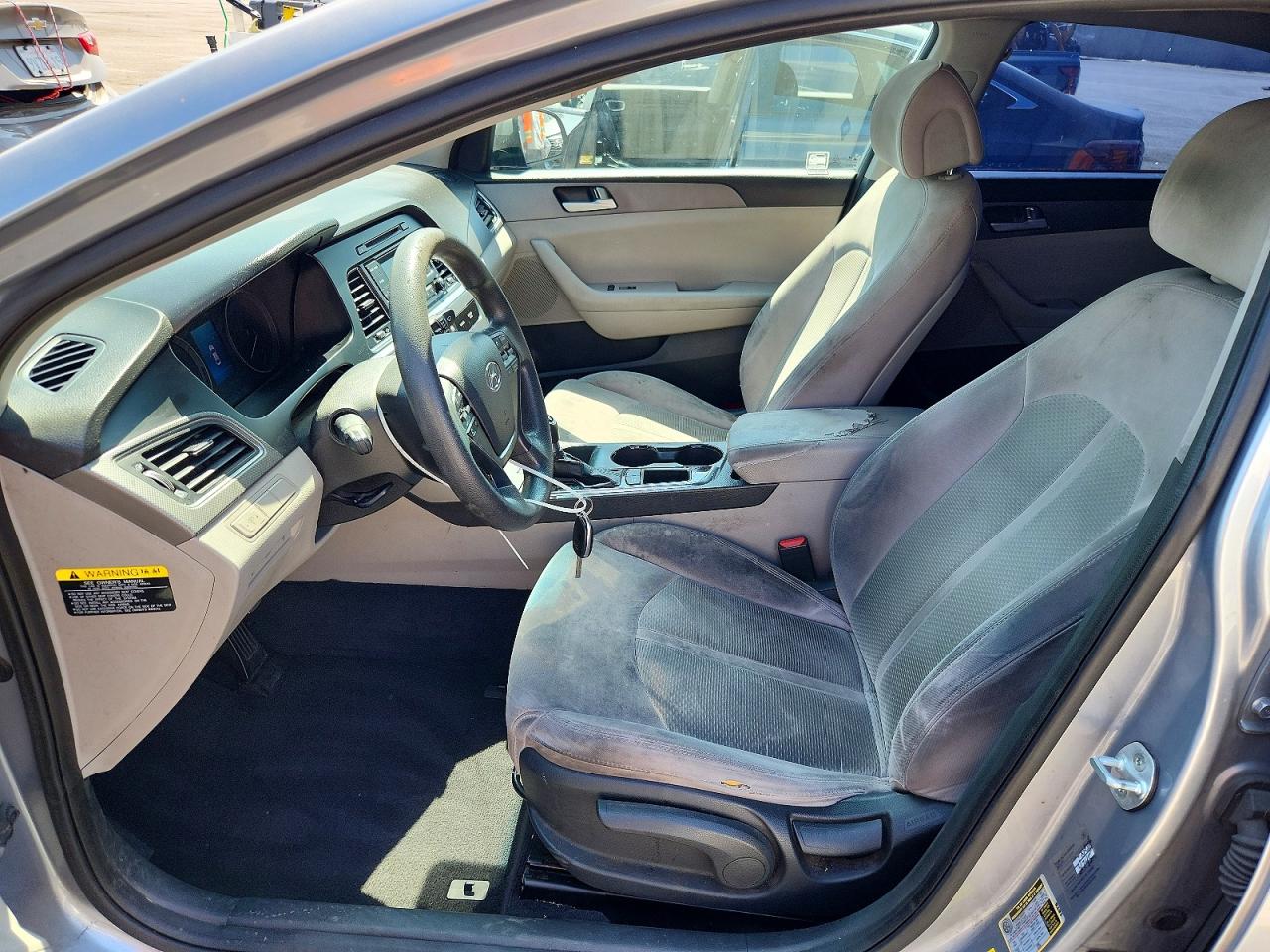 2015 Hyundai Sonata Se Silver vin: 5NPE24AF0FH258234