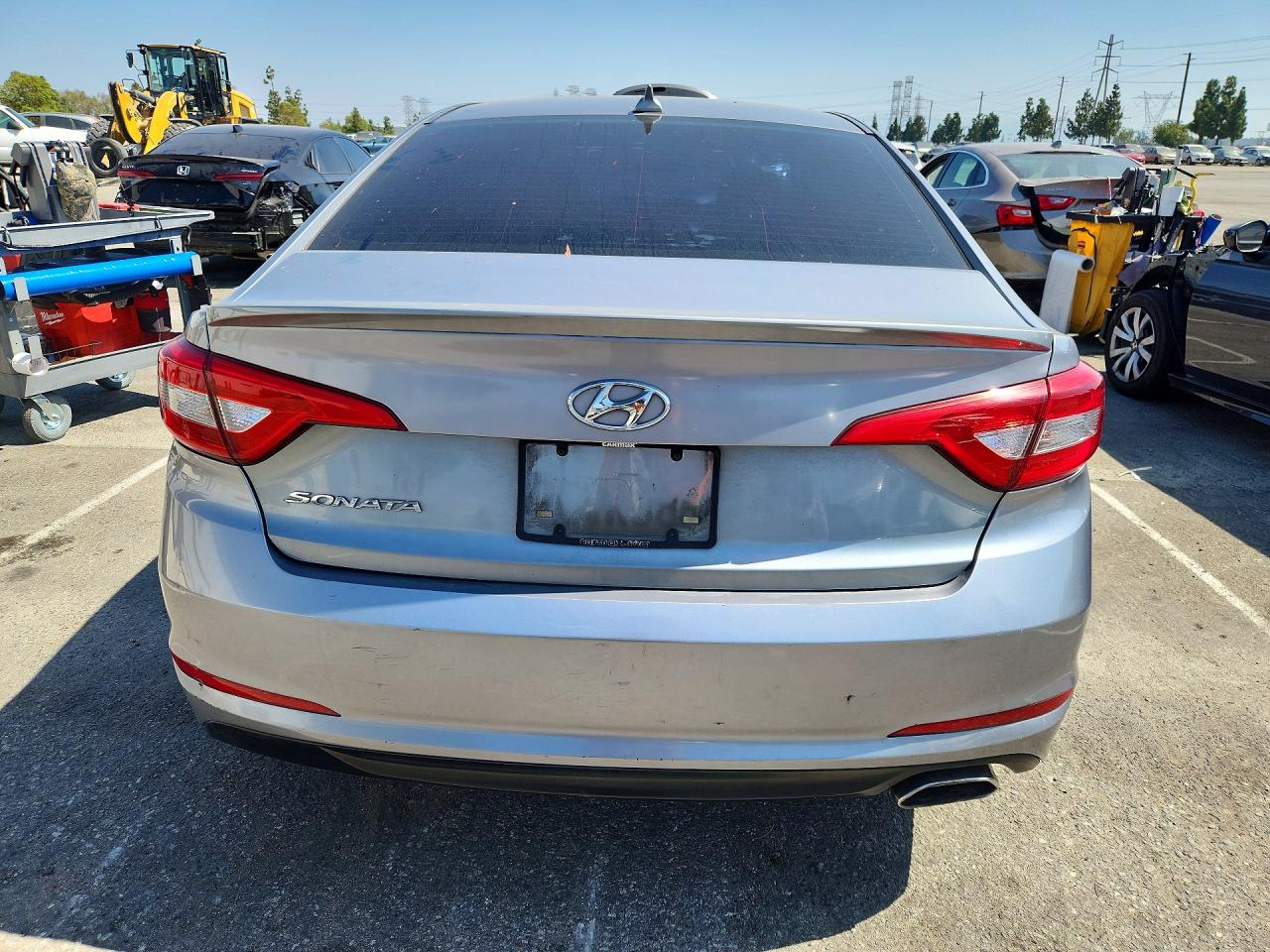2015 Hyundai Sonata Se Silver vin: 5NPE24AF0FH258234