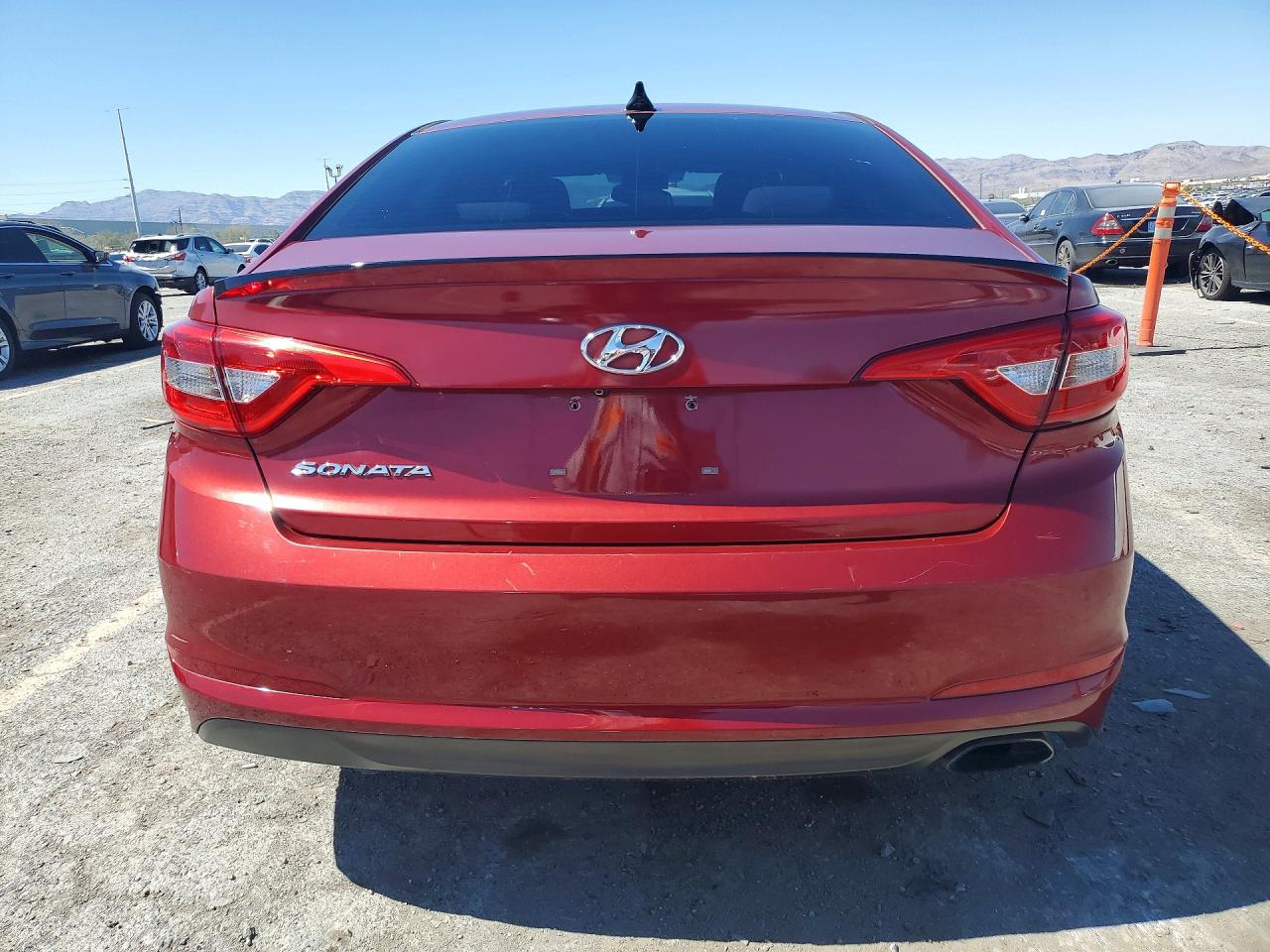 2016 Hyundai Sonata Se Red vin: 5NPE24AF0GH267419