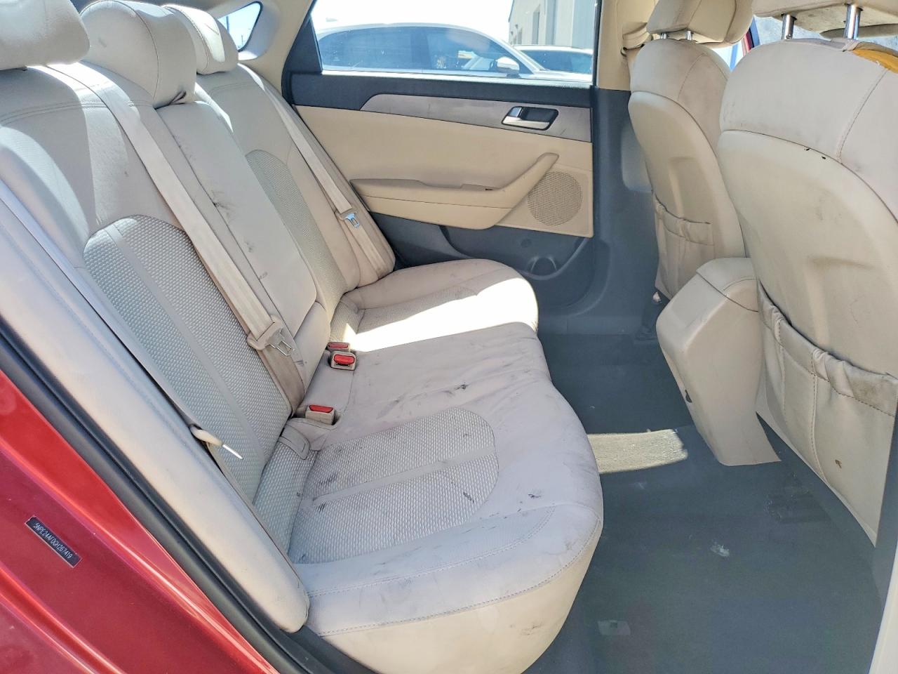 2016 Hyundai Sonata Se Red vin: 5NPE24AF0GH267419