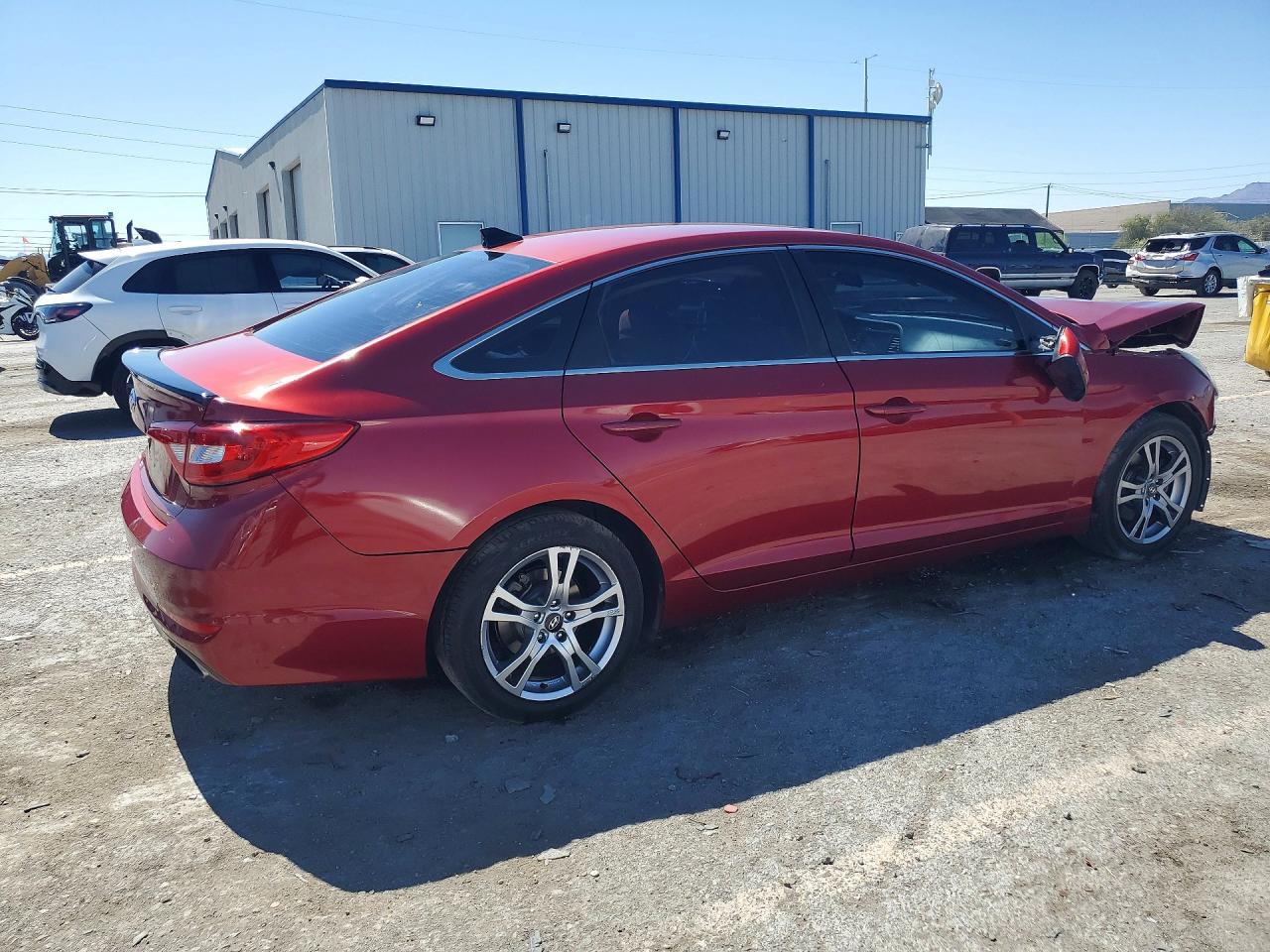 2016 Hyundai Sonata Se Red vin: 5NPE24AF0GH267419