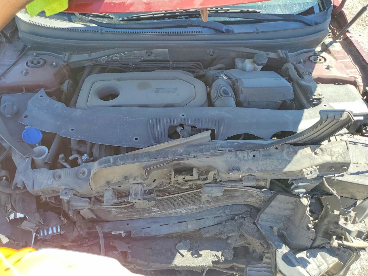 2016 Hyundai Sonata Se Red vin: 5NPE24AF0GH267419