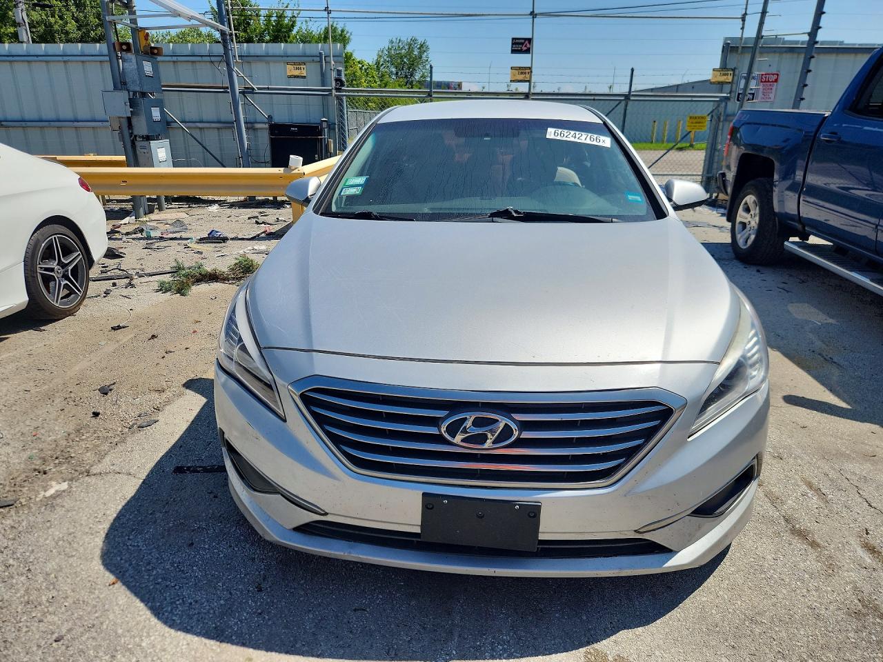 2016 Hyundai Sonata Se Silver vin: 5NPE24AF0GH403032