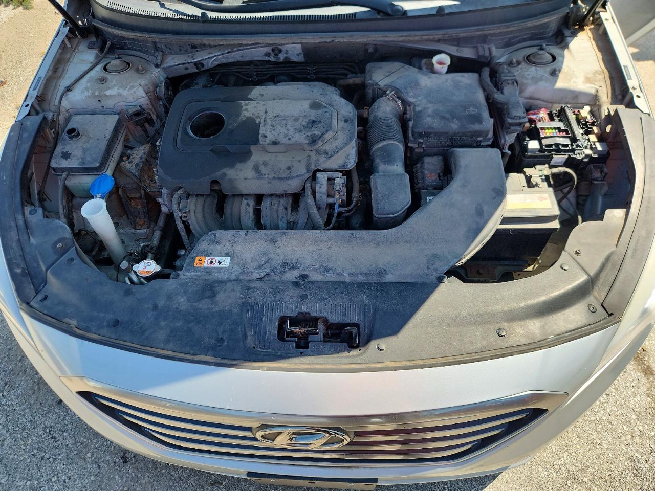 2016 Hyundai Sonata Se Silver vin: 5NPE24AF0GH403032