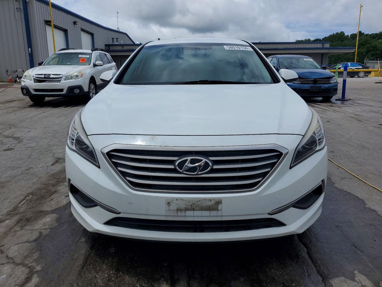 2017 Hyundai Sonata Se White vin: 5NPE24AF0HH543146