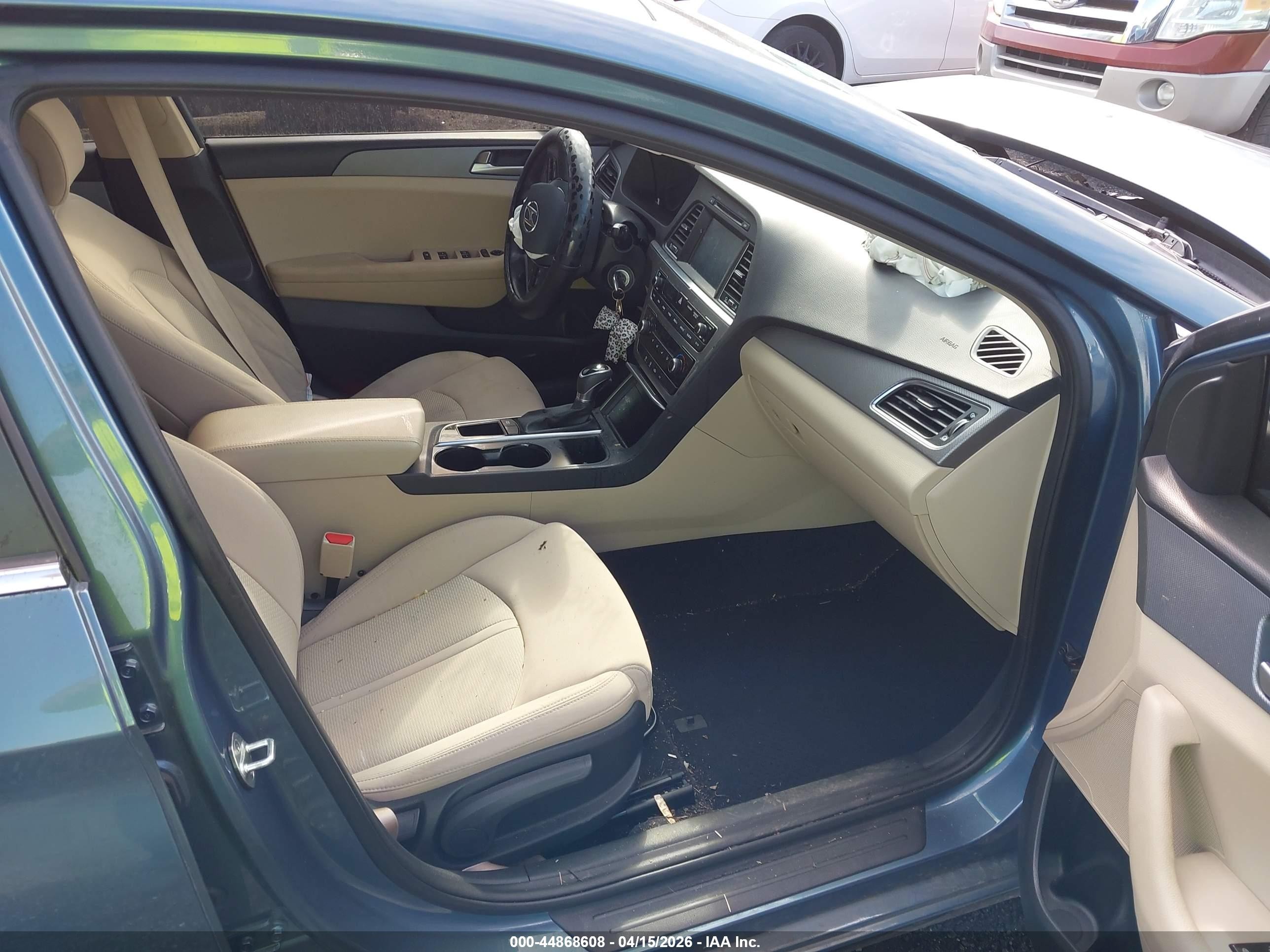 2017 Hyundai Sonata Se Blue vin: 5NPE24AF0HH574252
