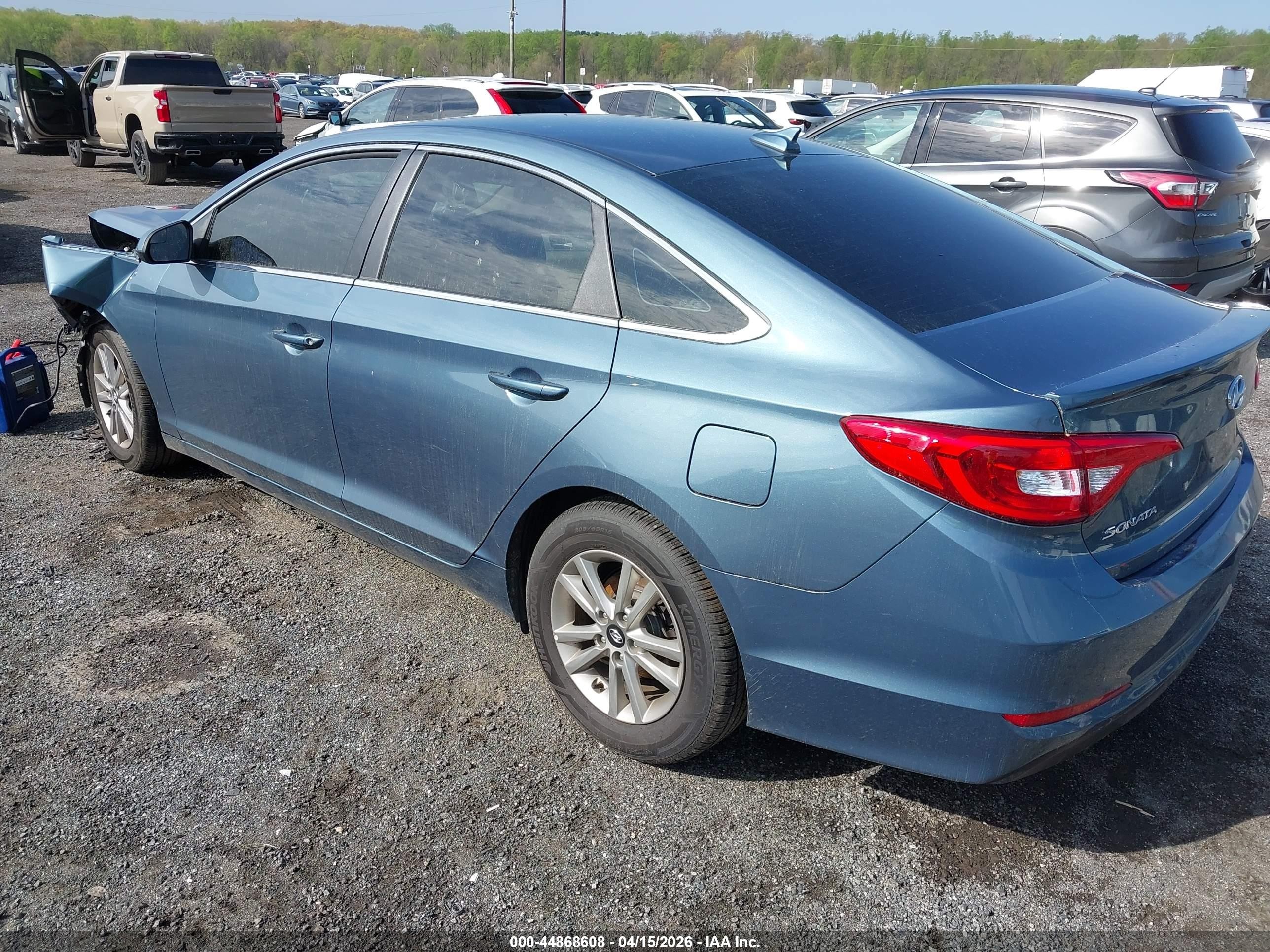 2017 Hyundai Sonata Se Blue vin: 5NPE24AF0HH574252