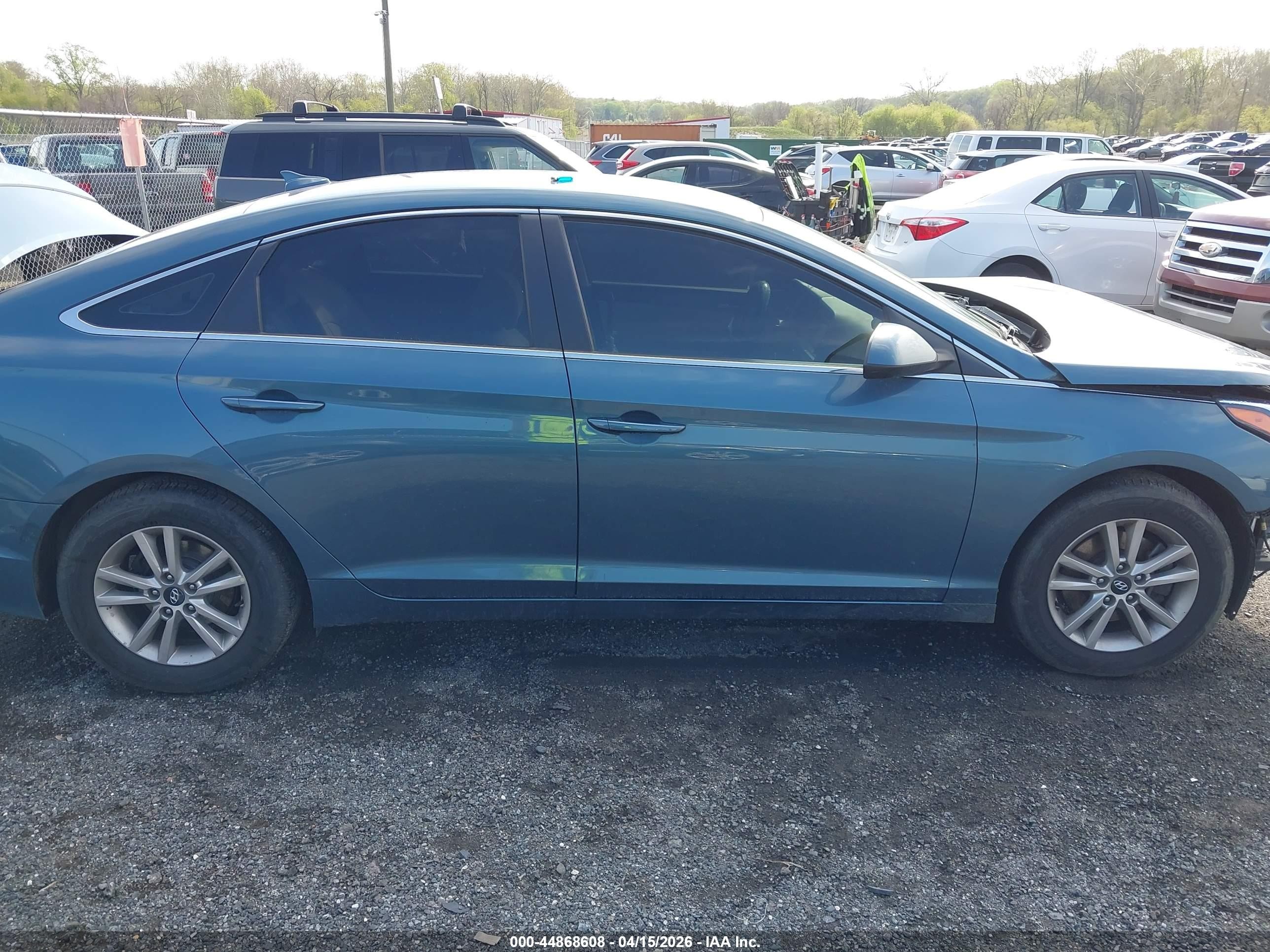 2017 Hyundai Sonata Se Blue vin: 5NPE24AF0HH574252