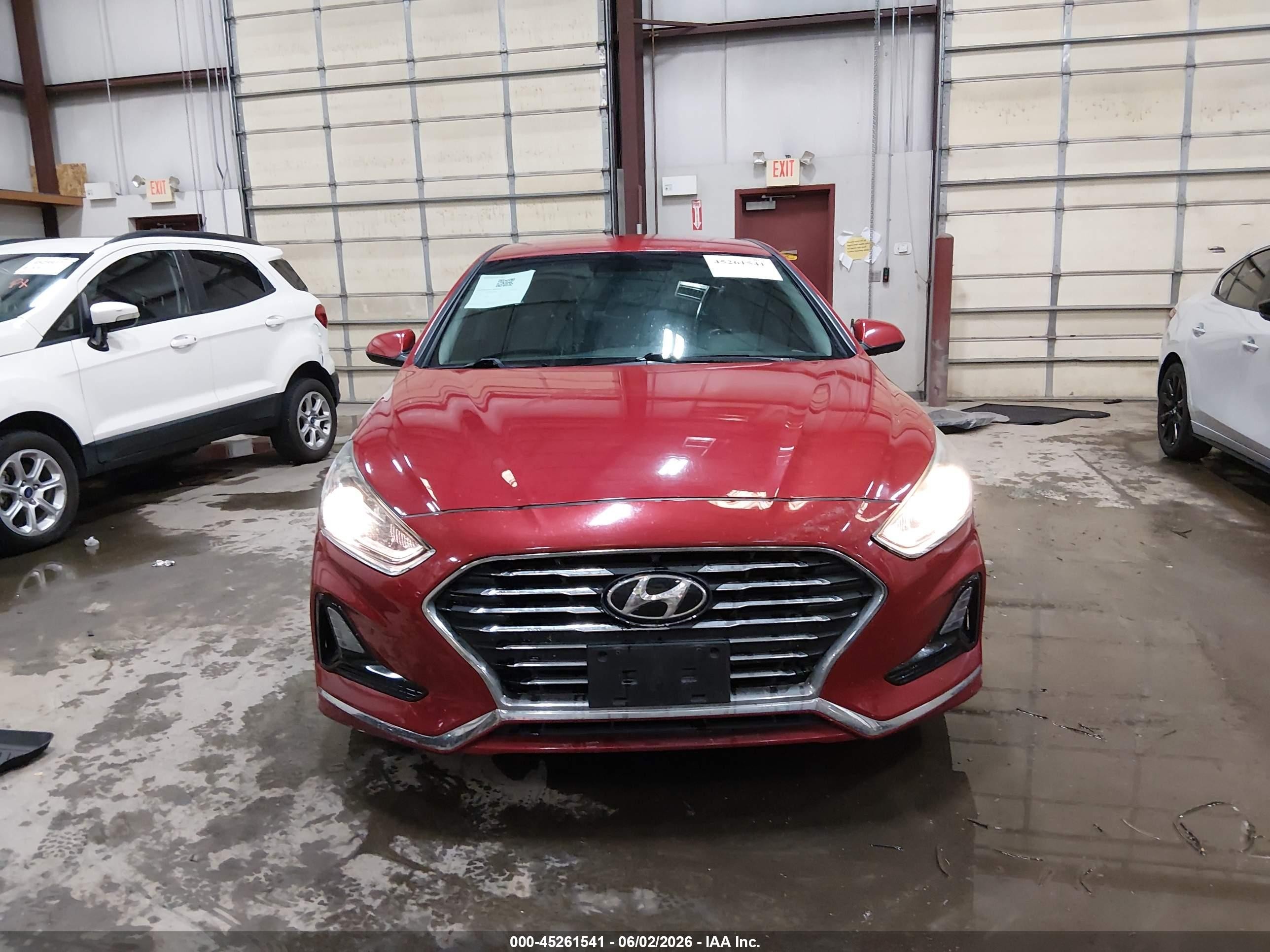 2018 Hyundai Sonata Se Red vin: 5NPE24AF0JH605859