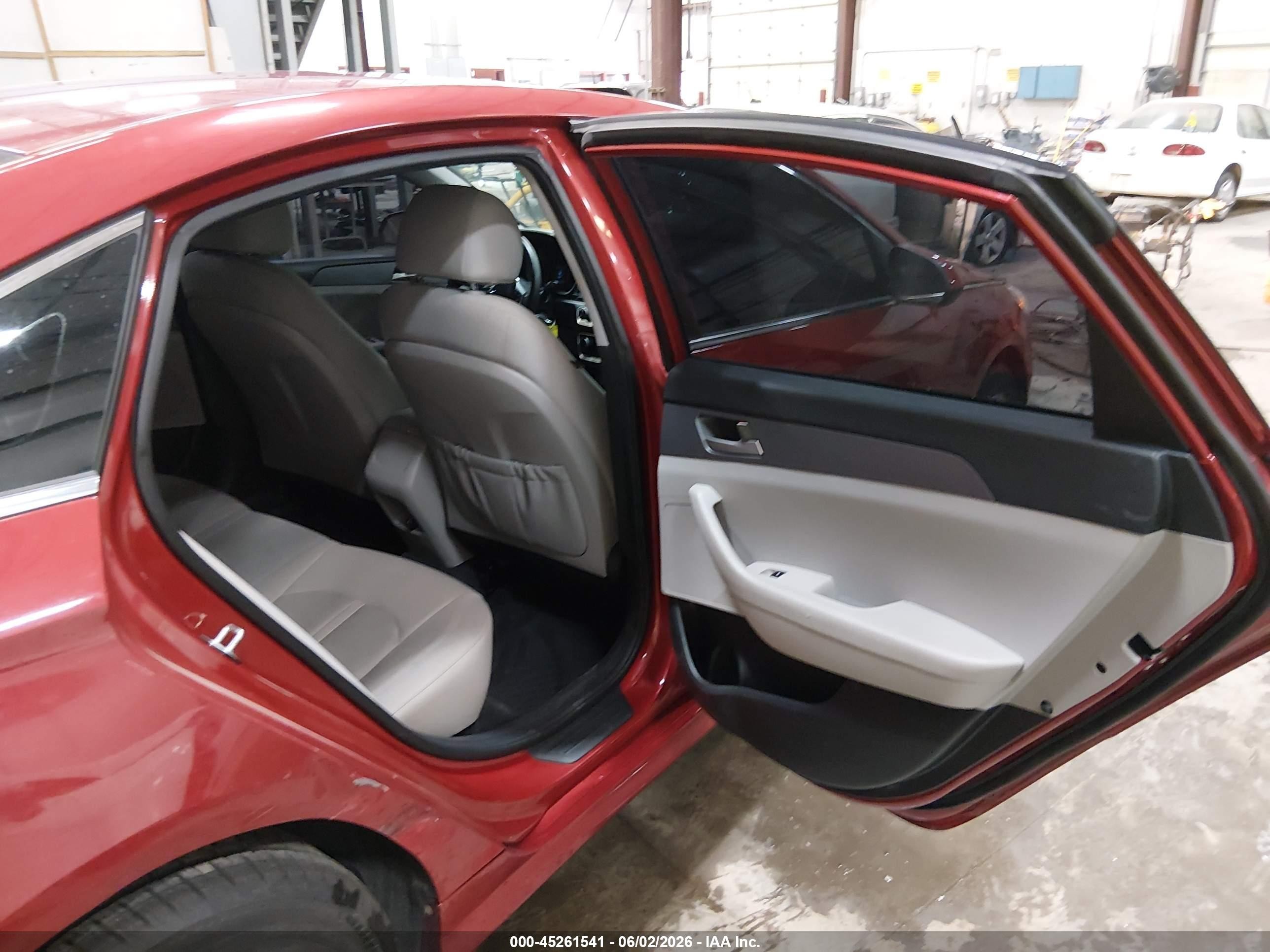 2018 Hyundai Sonata Se Red vin: 5NPE24AF0JH605859
