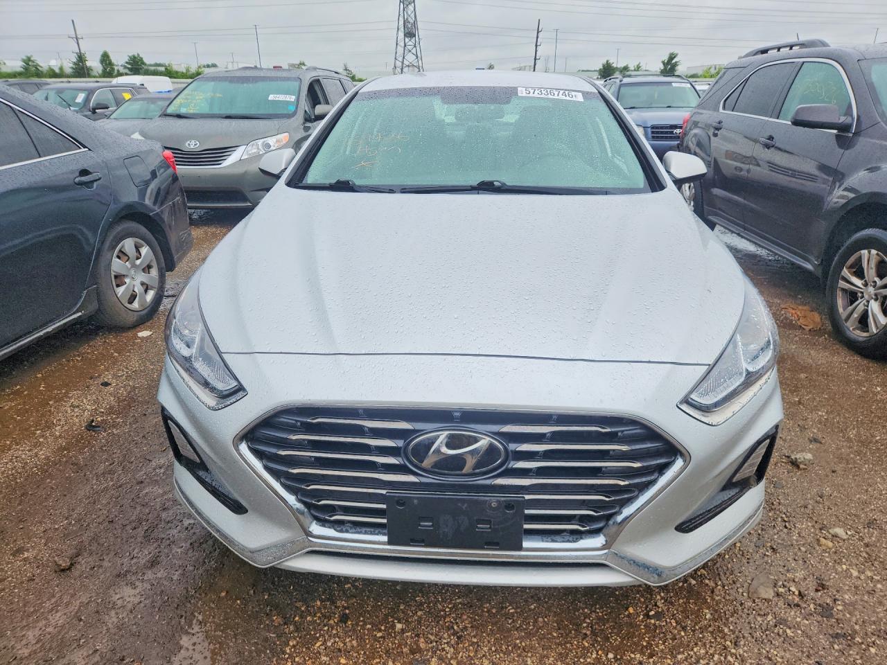 2018 Hyundai Sonata Se Серебряный vin: 5NPE24AF0JH701202