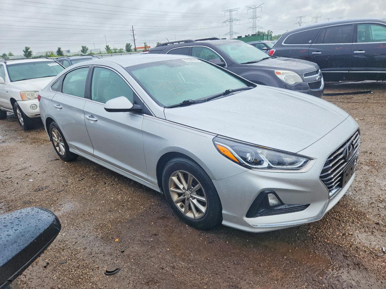 2018 Hyundai Sonata Se Серебряный vin: 5NPE24AF0JH701202