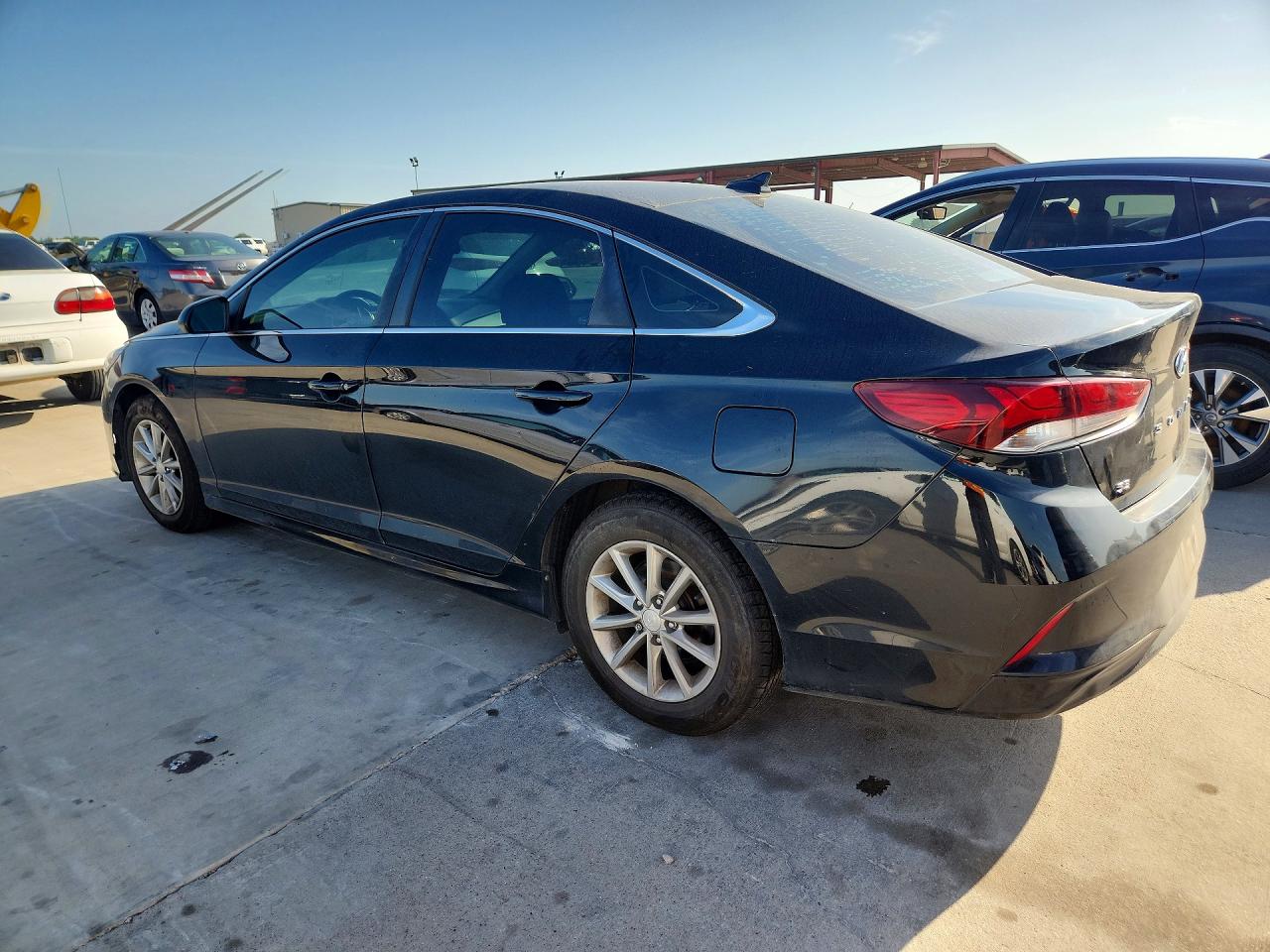 2019 Hyundai Sonata Se Black vin: 5NPE24AF0KH740499
