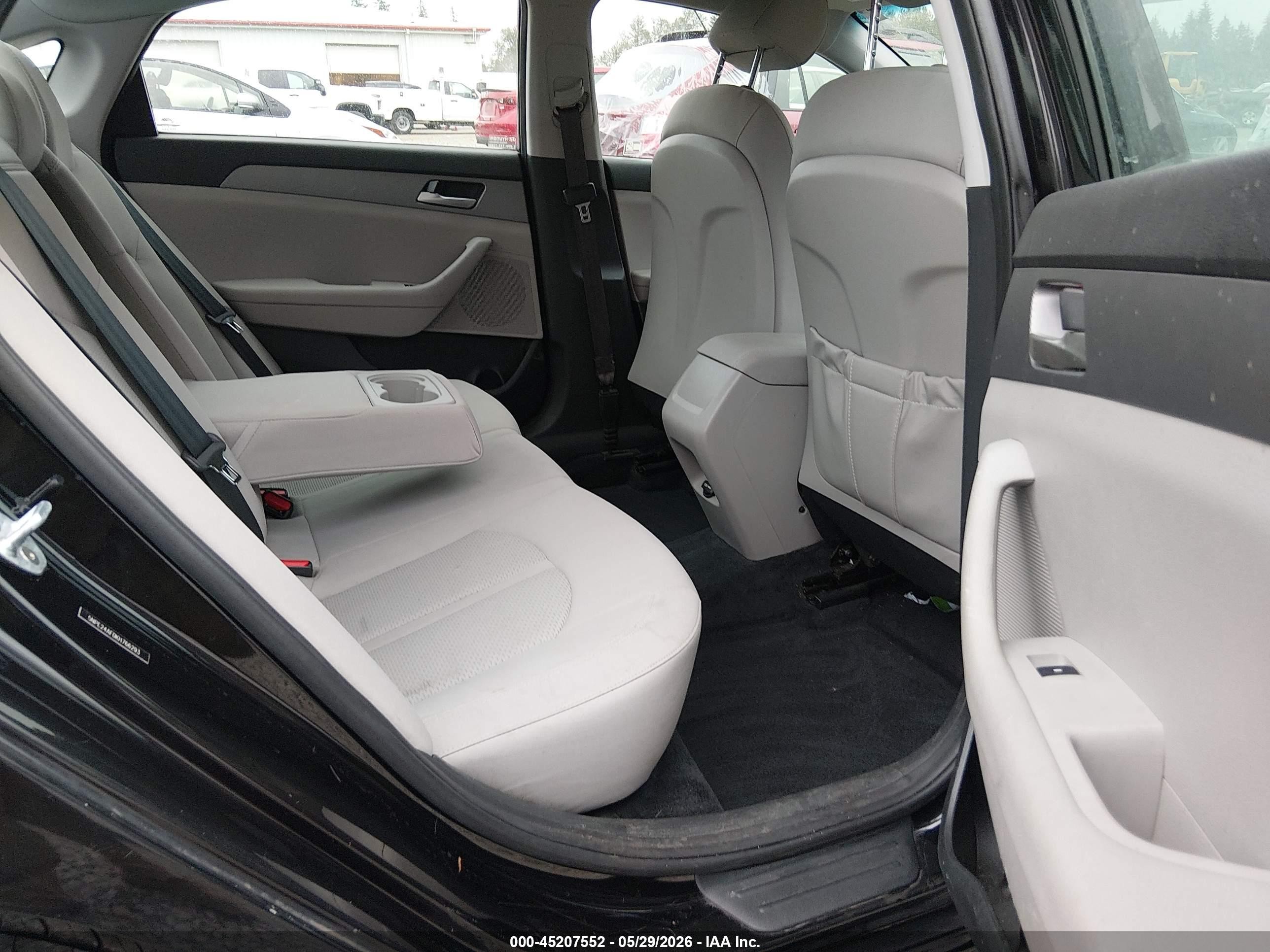 2019 Hyundai Sonata Se Black vin: 5NPE24AF0KH766293