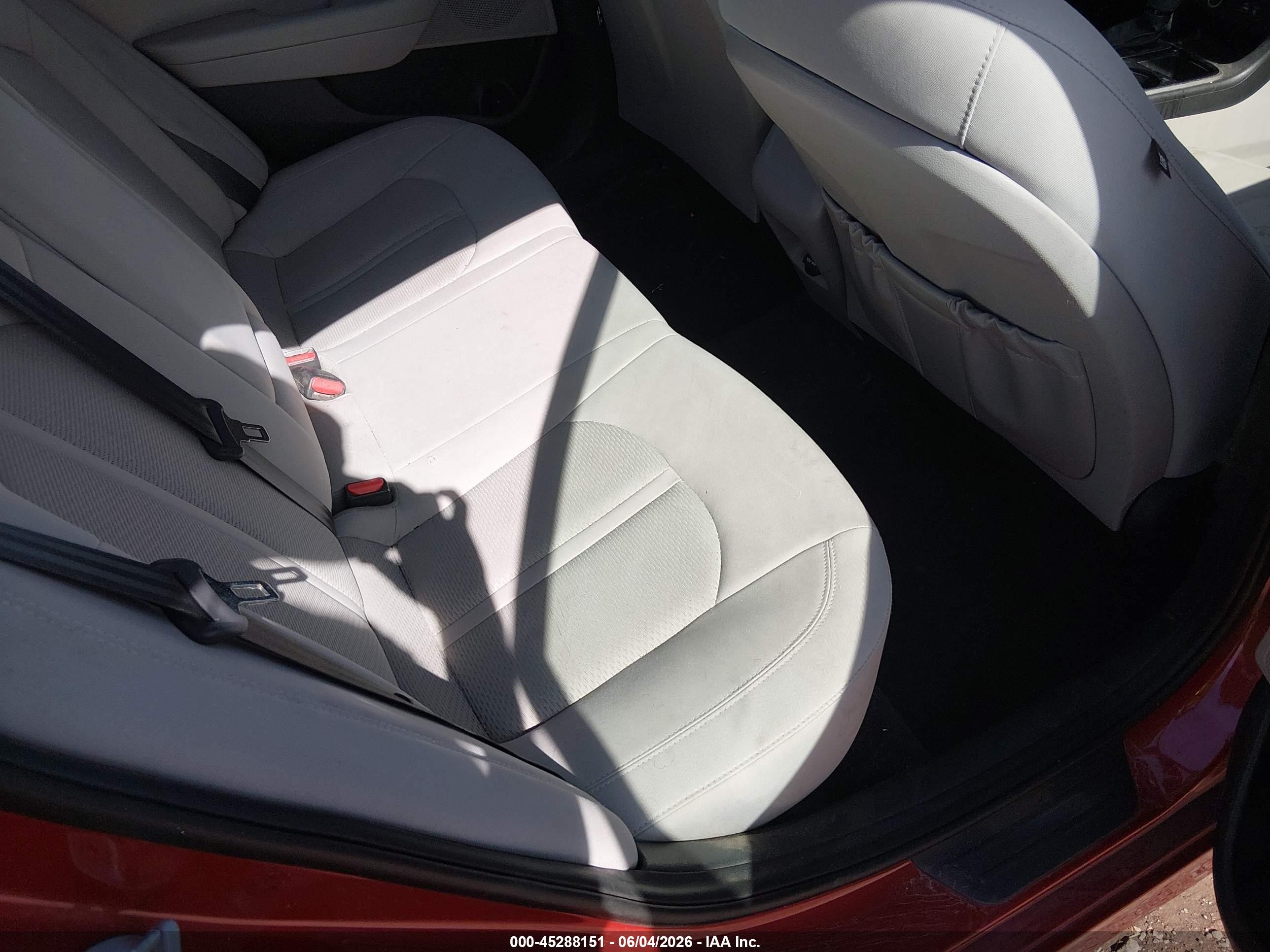 2019 Hyundai Sonata Se Красный vin: 5NPE24AF0KH792103