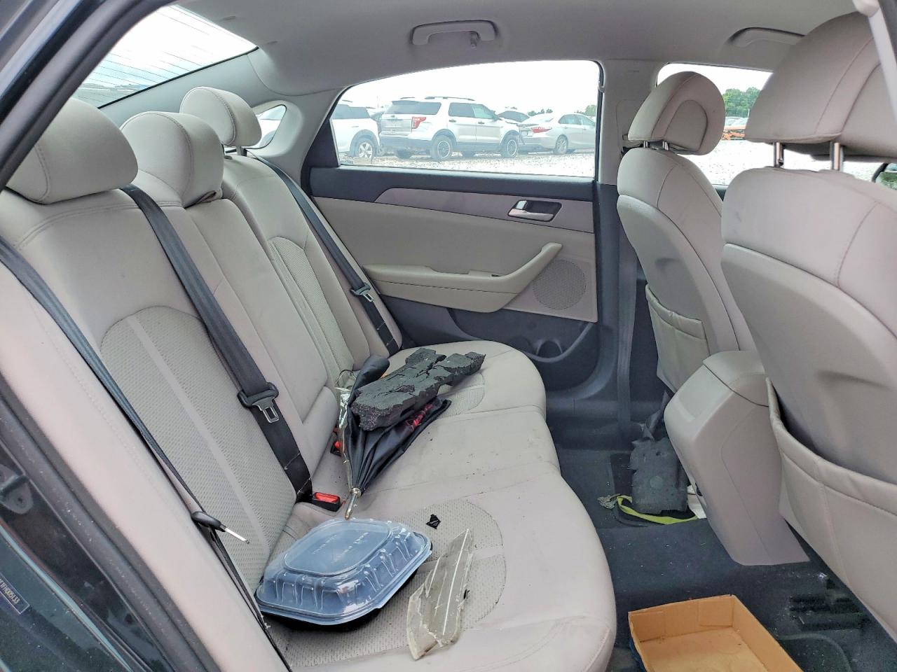 2015 Hyundai Sonata Se Черный vin: 5NPE24AF1FH005133