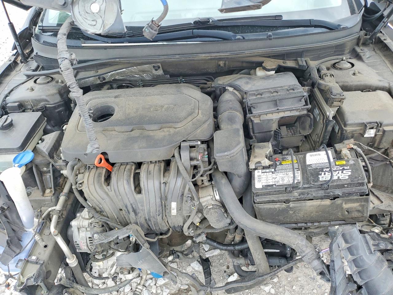 2015 Hyundai Sonata Se Черный vin: 5NPE24AF1FH005133
