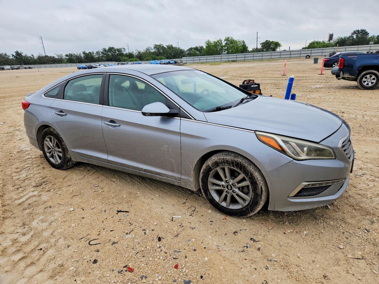 2015 Hyundai Sonata Se Gray vin: 5NPE24AF1FH011210