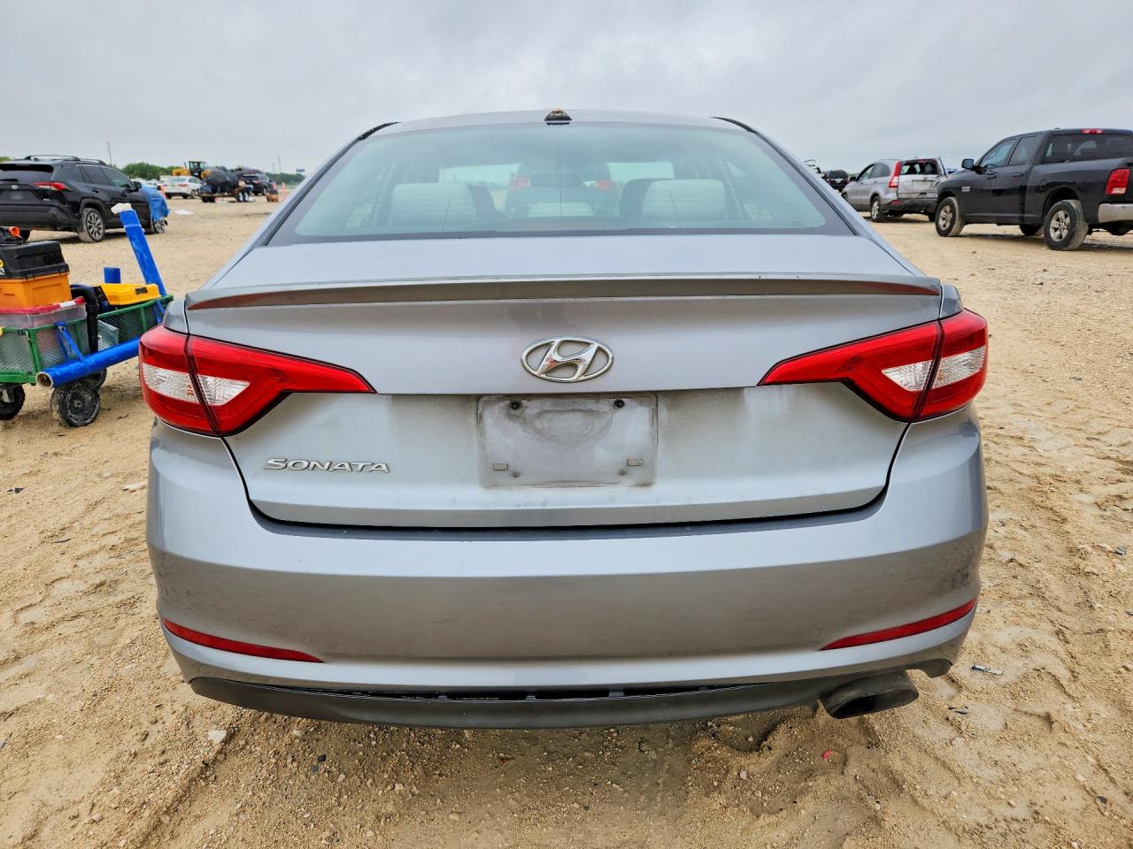 2015 Hyundai Sonata Se Gray vin: 5NPE24AF1FH011210