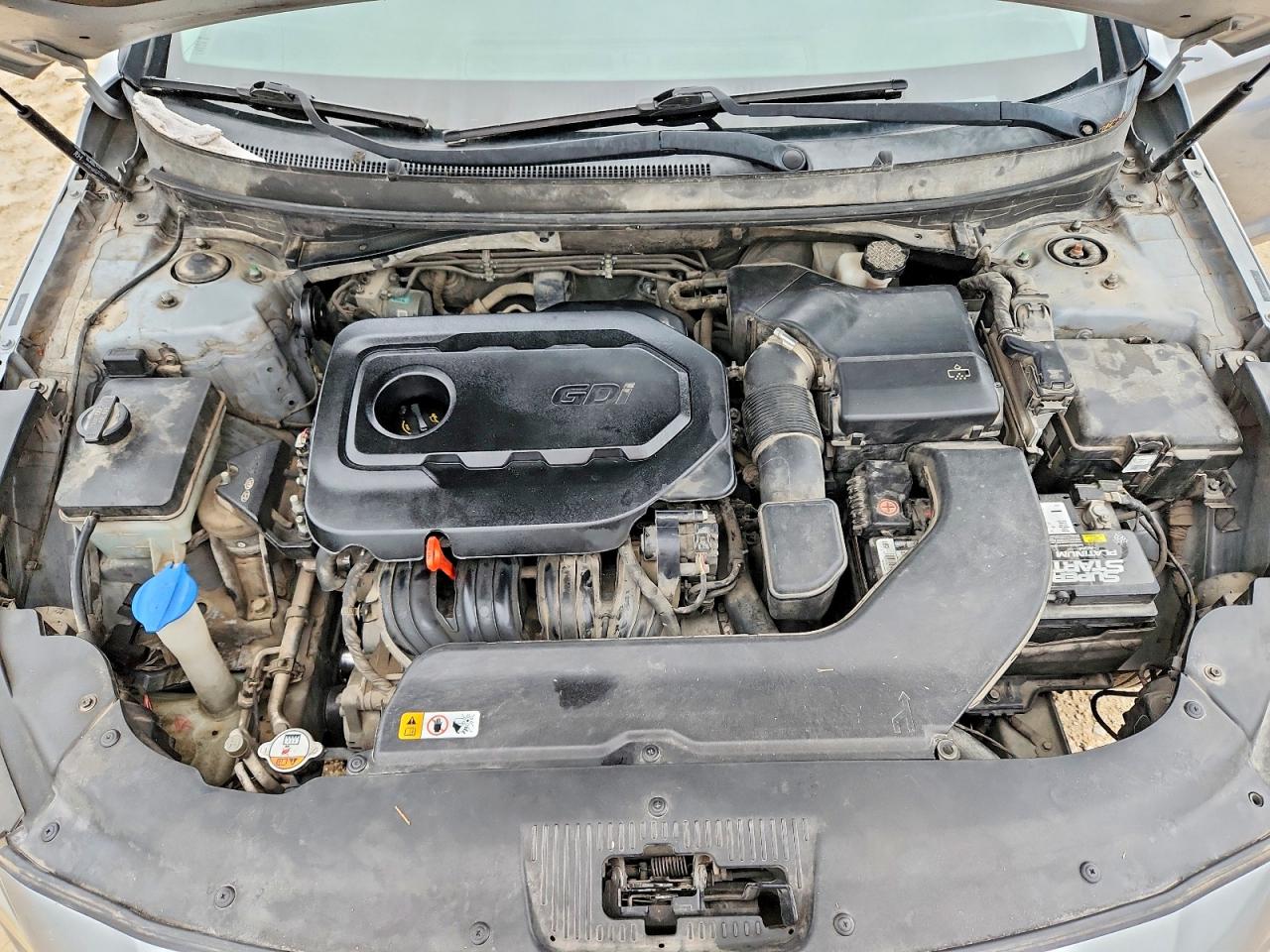 2015 Hyundai Sonata Se Gray vin: 5NPE24AF1FH011210