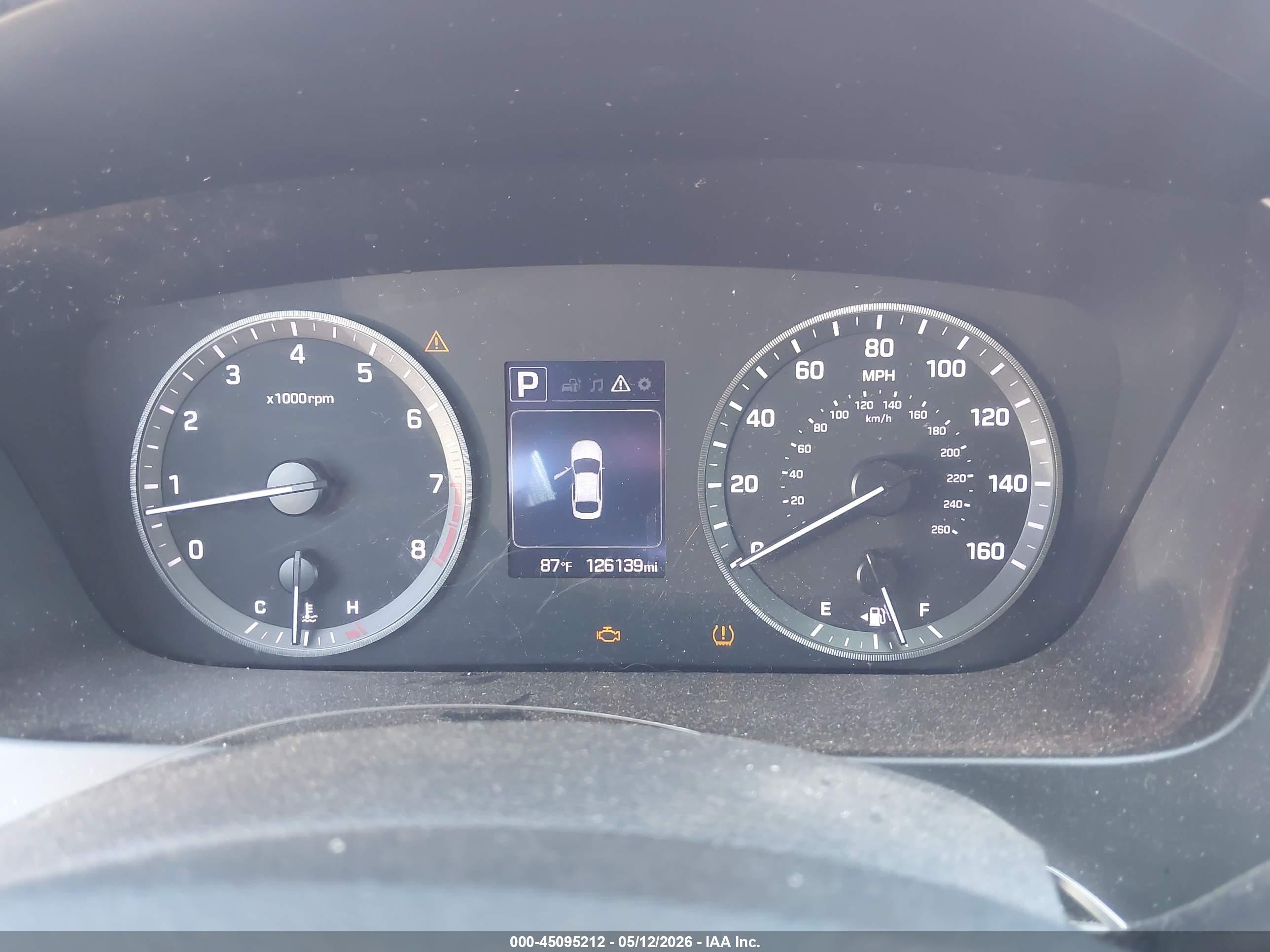 2015 Hyundai Sonata Se Burgundy vin: 5NPE24AF1FH014303