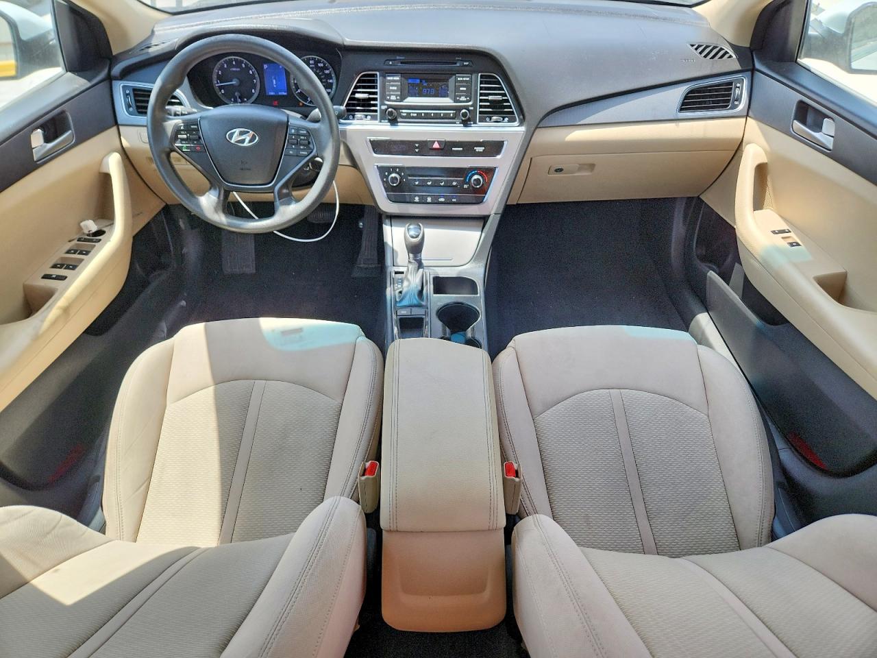 2015 Hyundai Sonata Se White vin: 5NPE24AF1FH016584