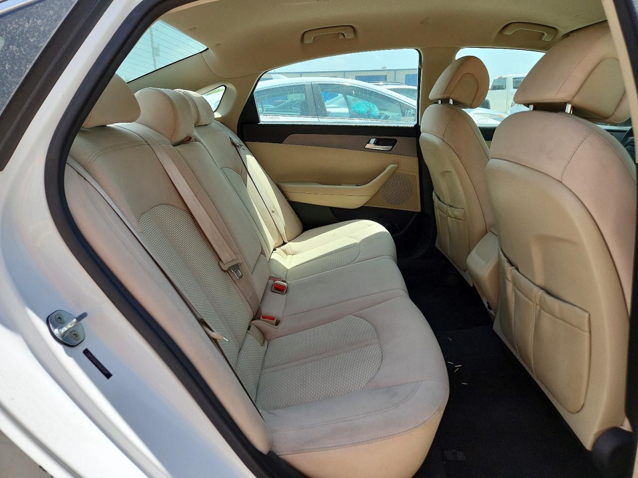 2015 Hyundai Sonata Se White vin: 5NPE24AF1FH016584