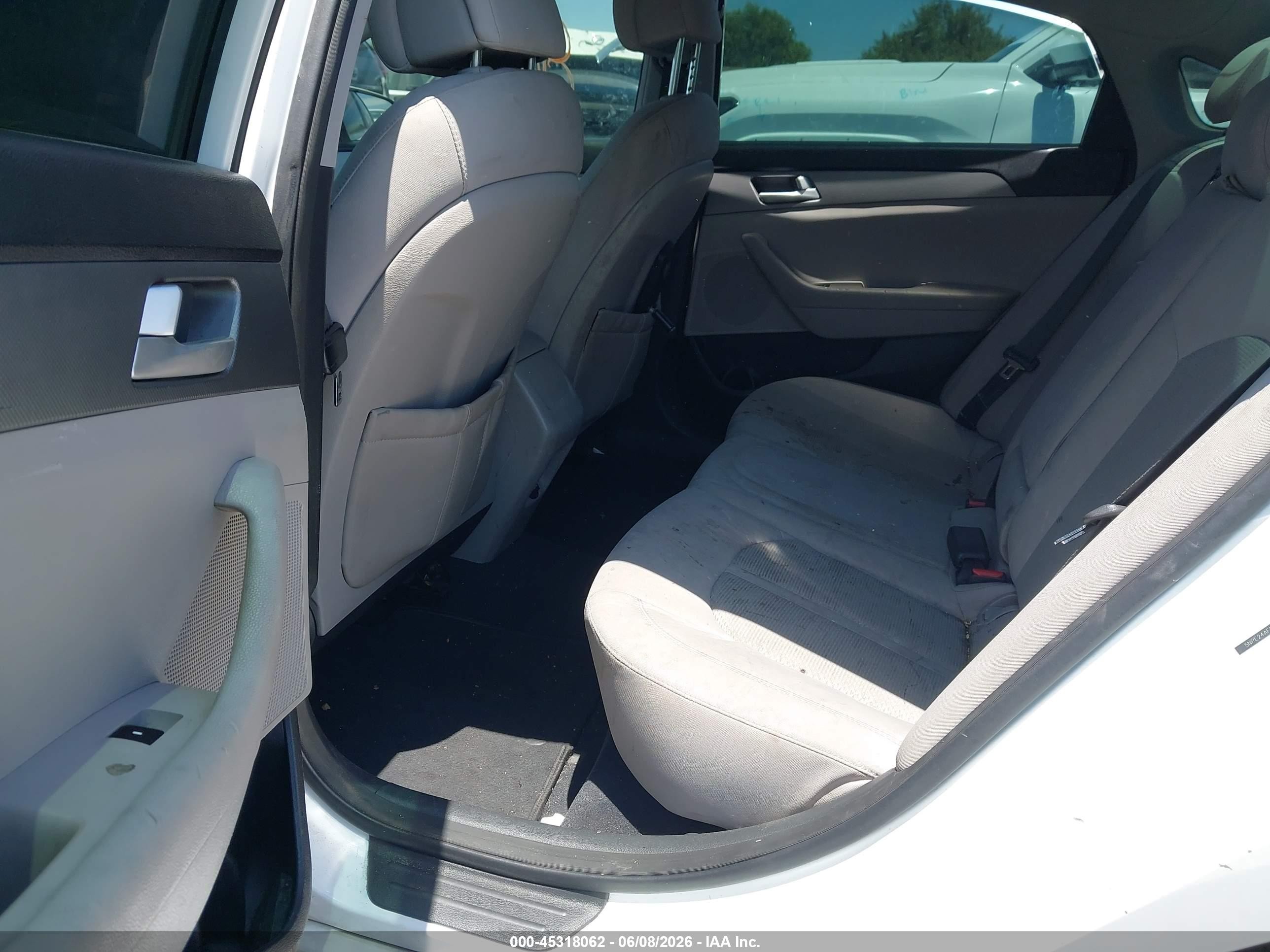 2015 Hyundai Sonata Se White vin: 5NPE24AF1FH018190