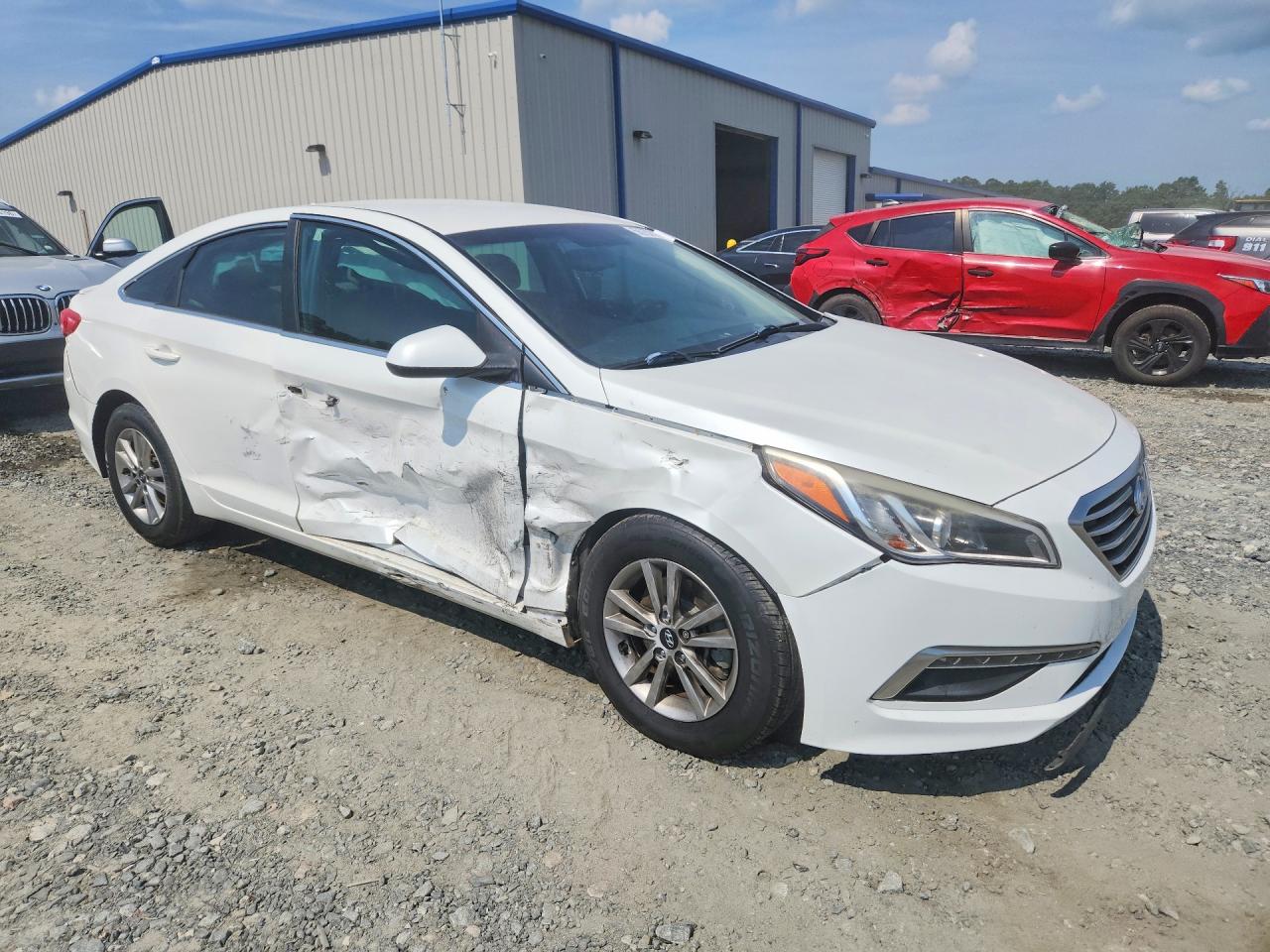 2015 Hyundai Sonata Se Белый vin: 5NPE24AF1FH030615