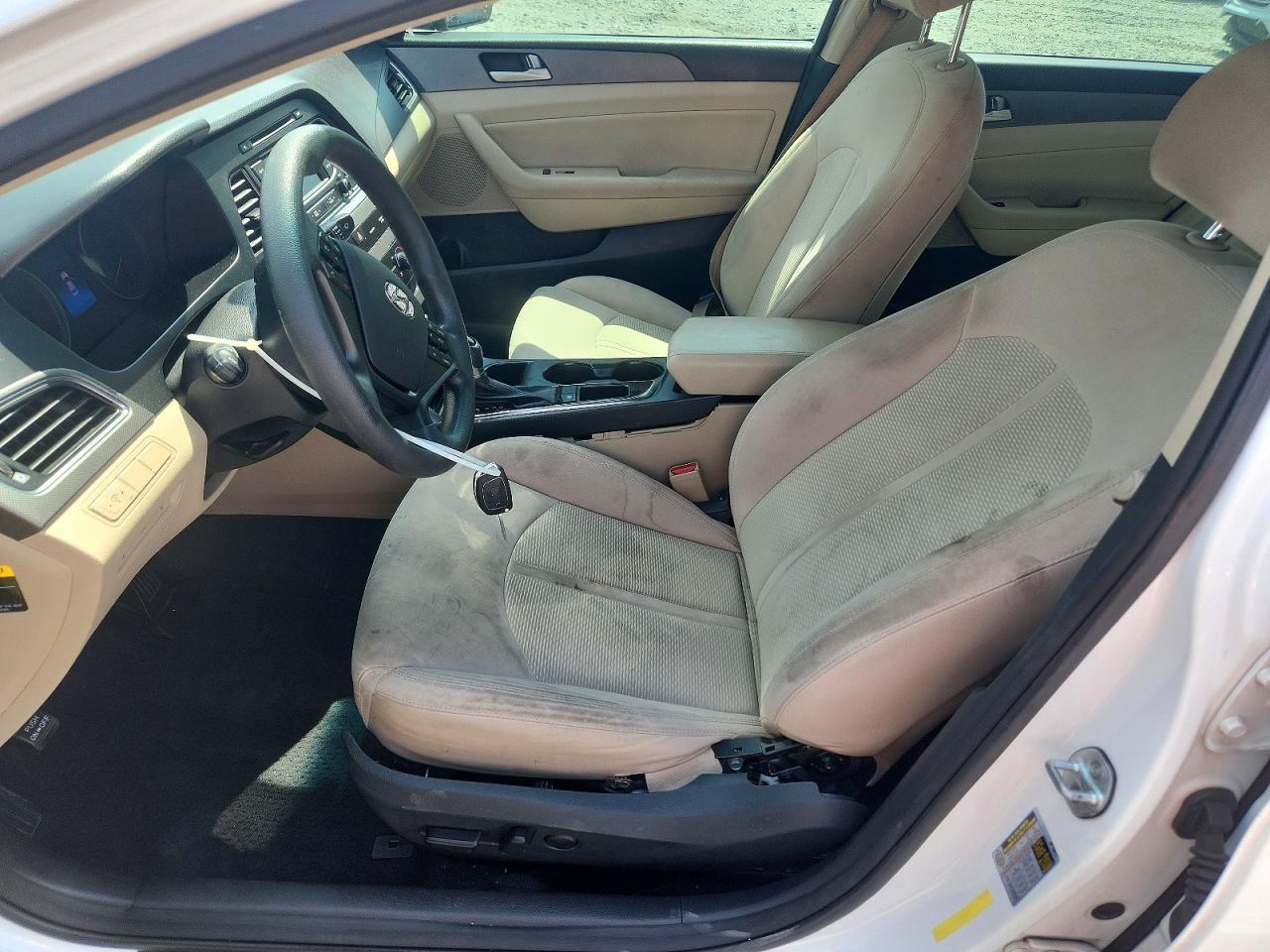 2015 Hyundai Sonata Se Белый vin: 5NPE24AF1FH030615