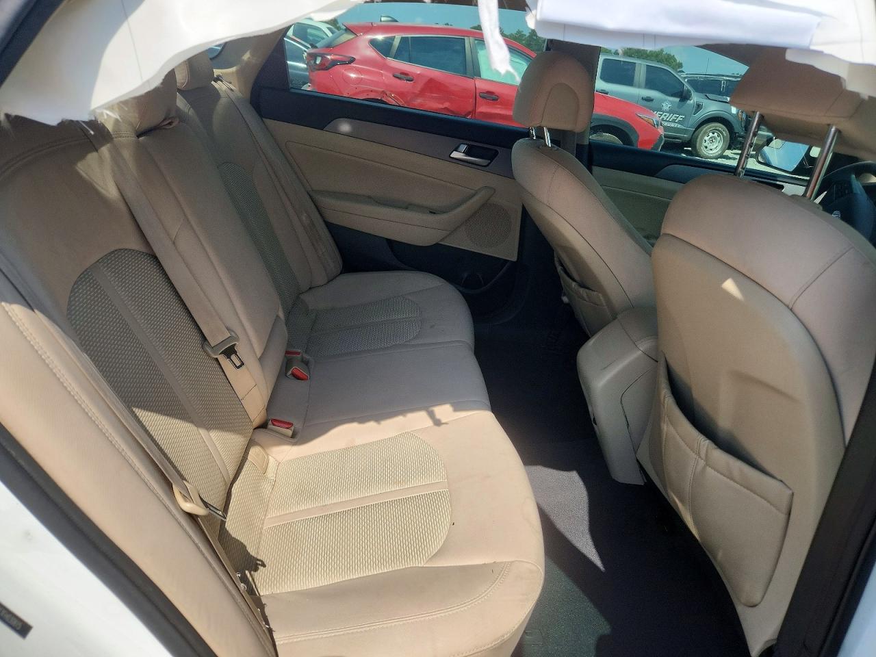 2015 Hyundai Sonata Se Белый vin: 5NPE24AF1FH030615