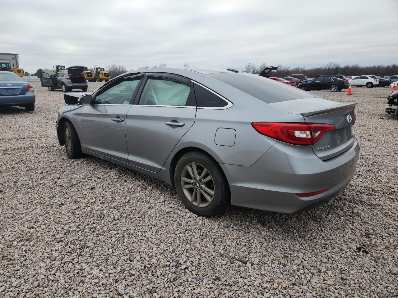 2015 Hyundai Sonata Se Gray vin: 5NPE24AF1FH033286